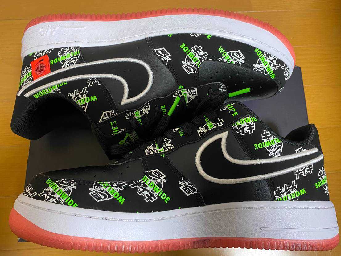 Nike World Wide Pack Air Force 1 Low KATAKANA "Black"