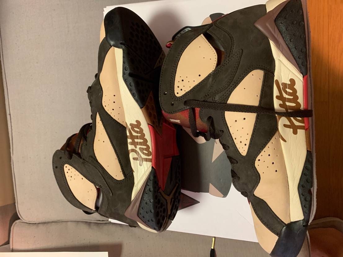 Patta × Nike Air Jordan 7 OG "Brown"