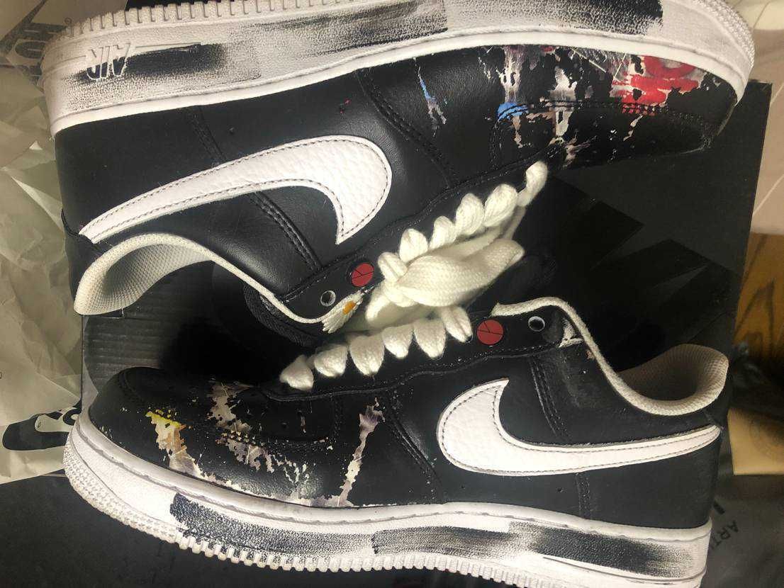 PEACEMINUSONE × Nike Air Force 1 Low Para Noise "Black" / G-DRAGON