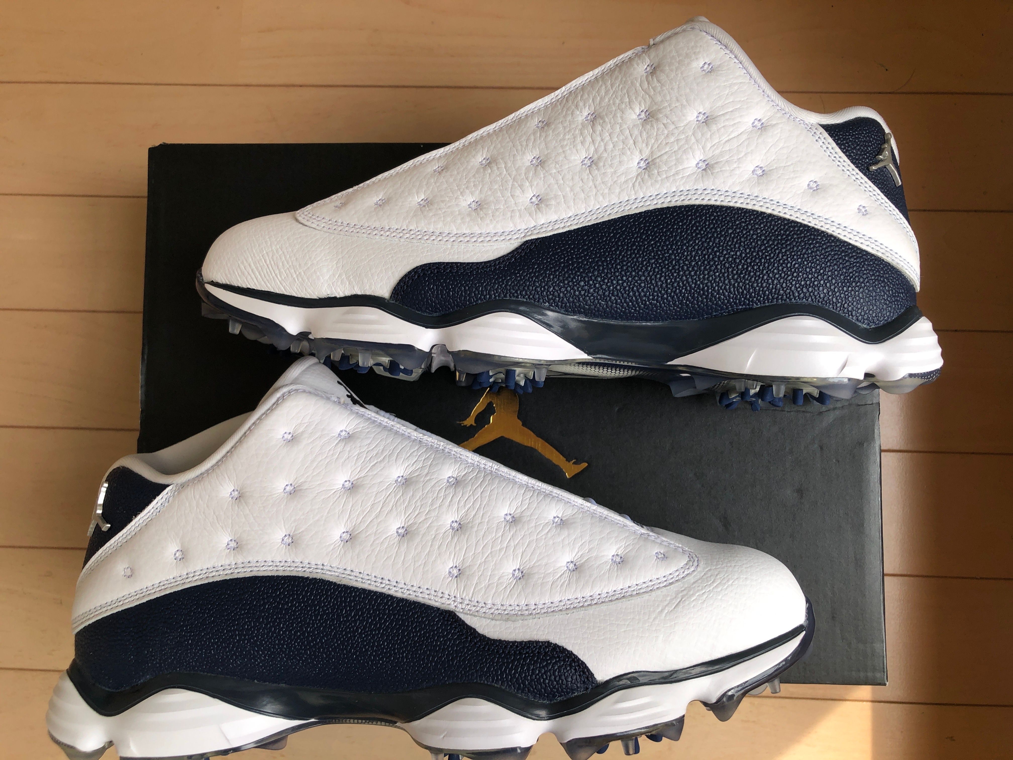 Nike Air Jordan 13 Retro Golf "White Navy Blue"