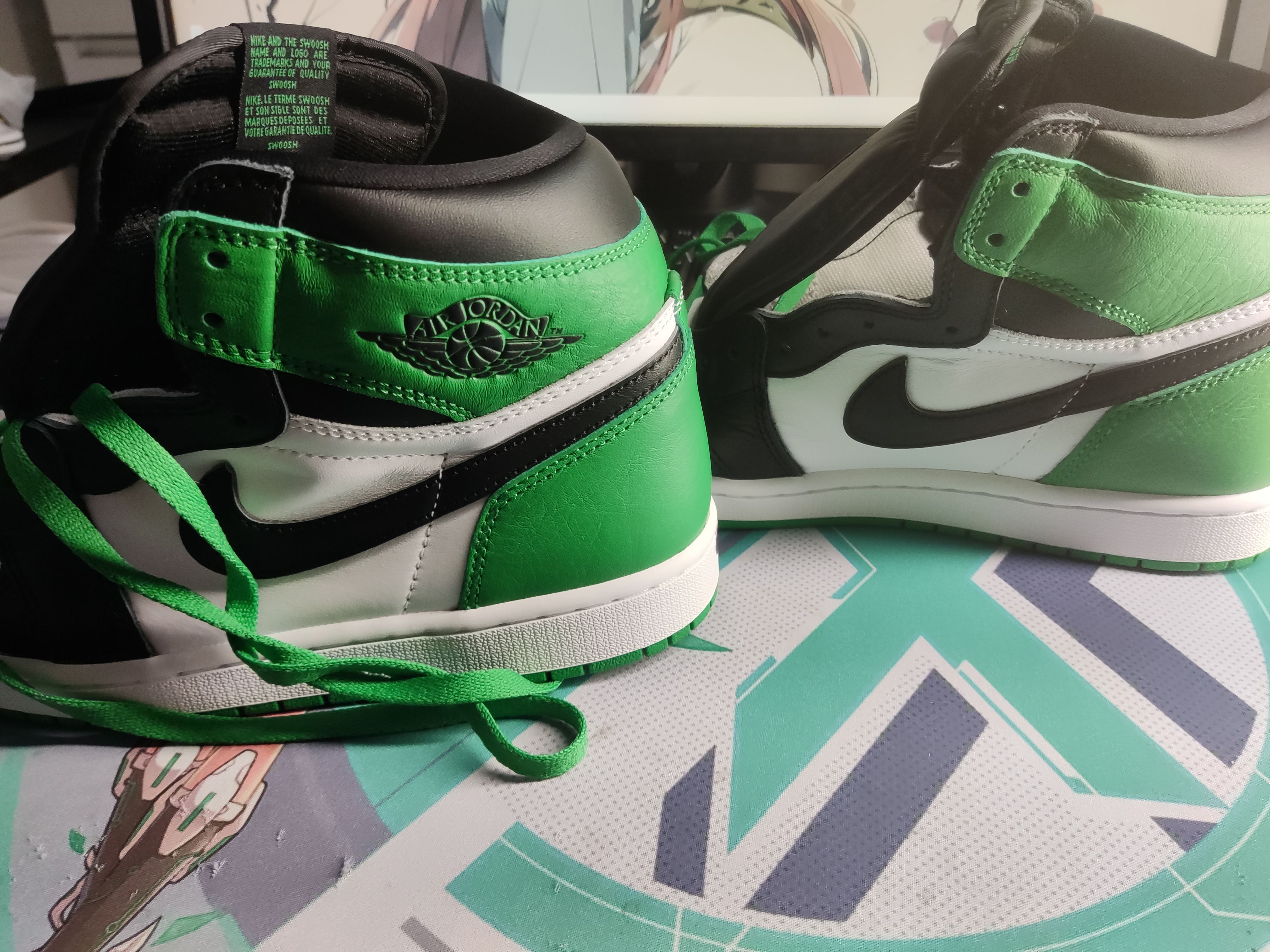 Nike Air Jordan 1 Retro High OG "Celtics/Black and Lucky Green" (2023)