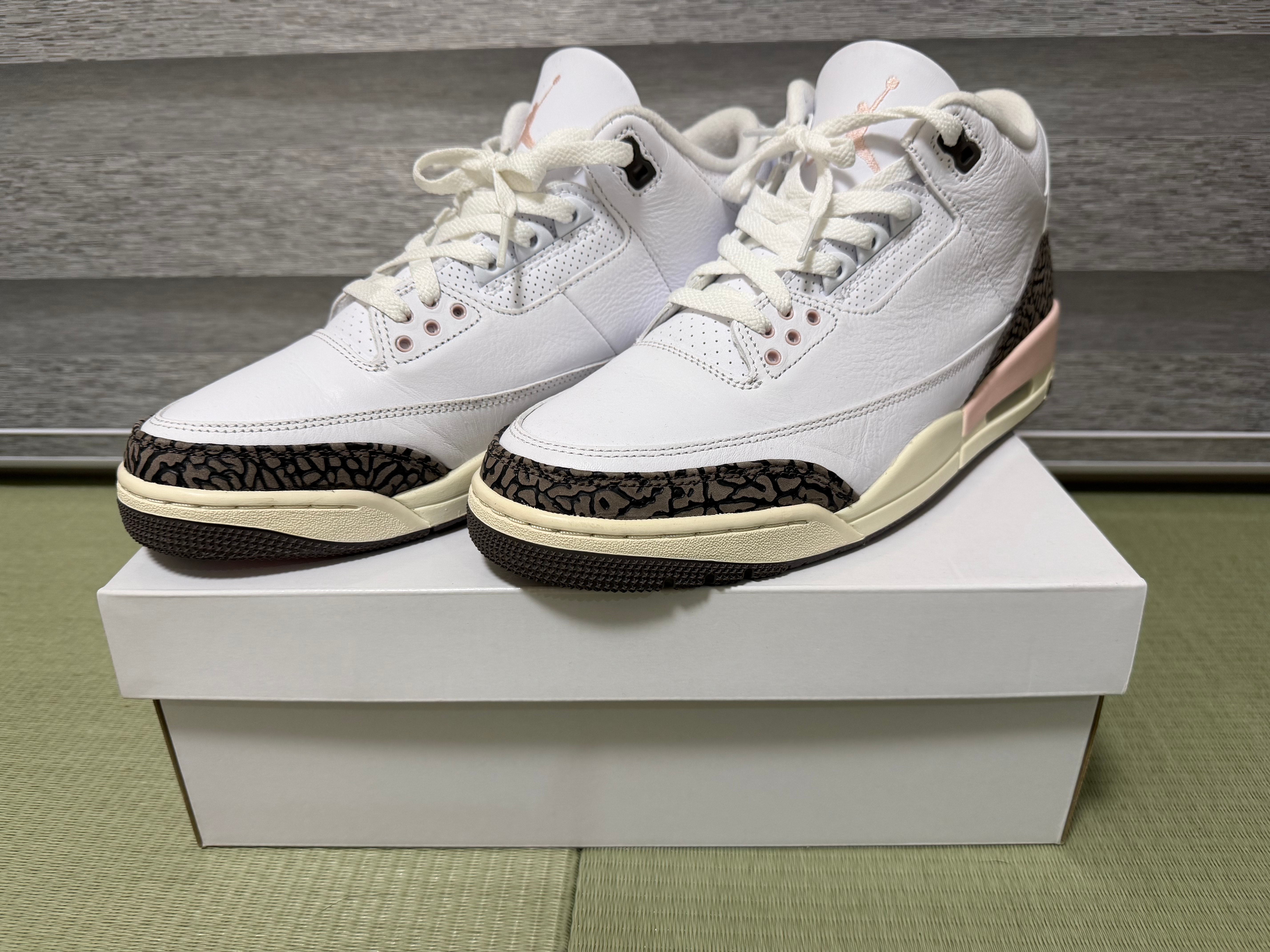 ナイキ ウィメンズ エアジョーダン3 "ダークモカ"