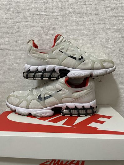 Stussy × Nike Air Zoom Kukini "White/Red"