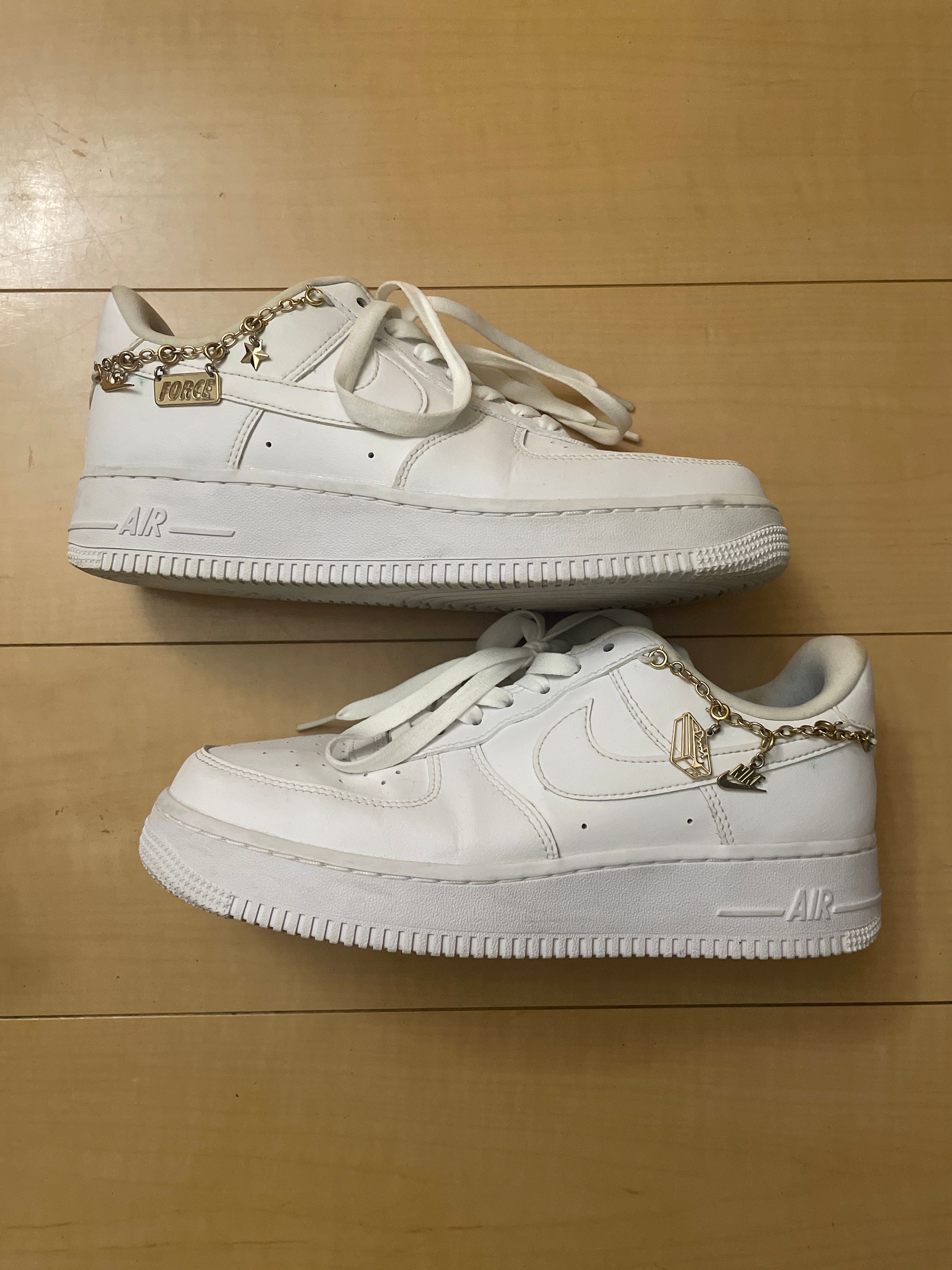 Nike Women's Air Force 1 Low "White Pendats"