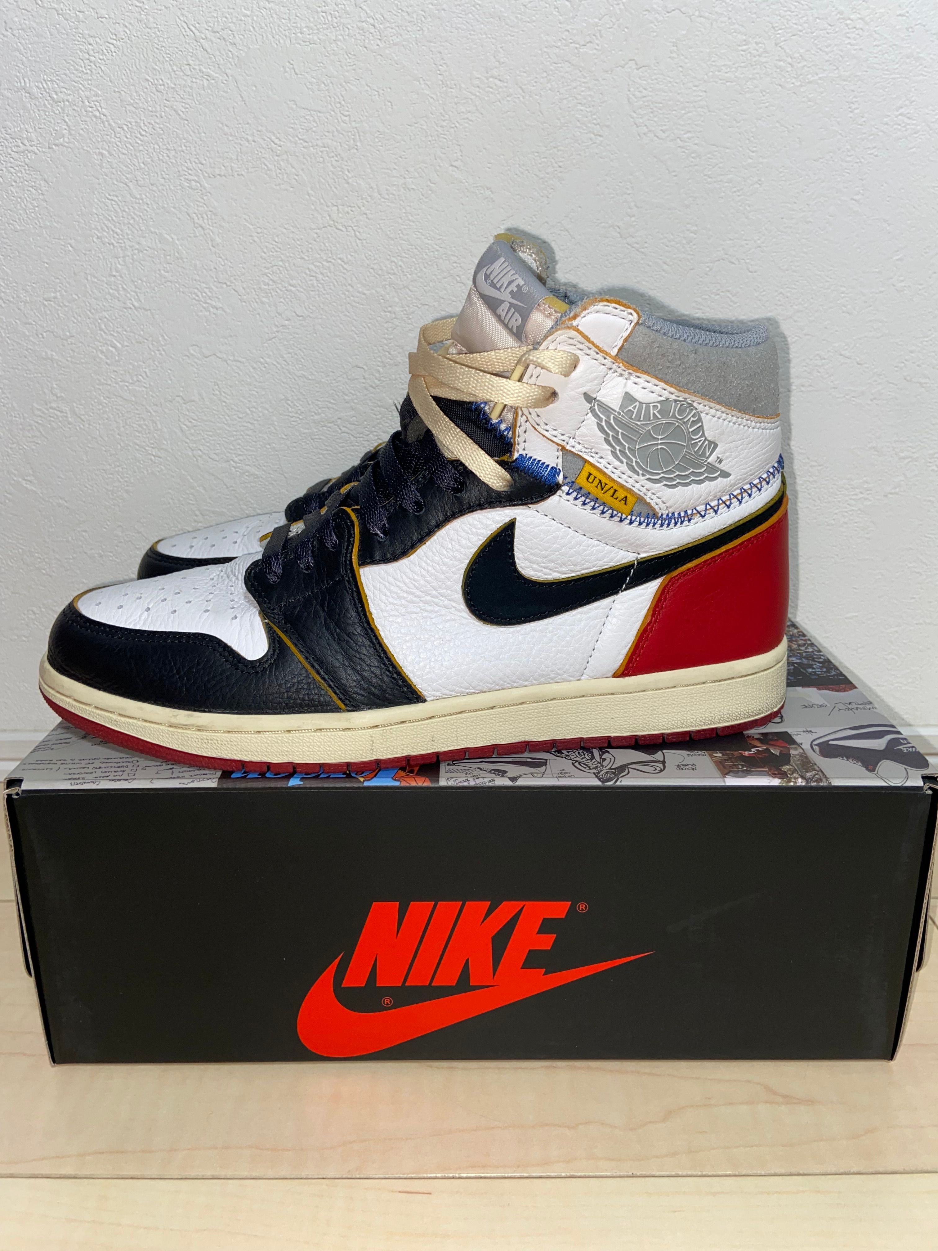 UNION × Nike Air Jordan 1 Retro High OG NRG "Varsity Red/Wolf Grey"