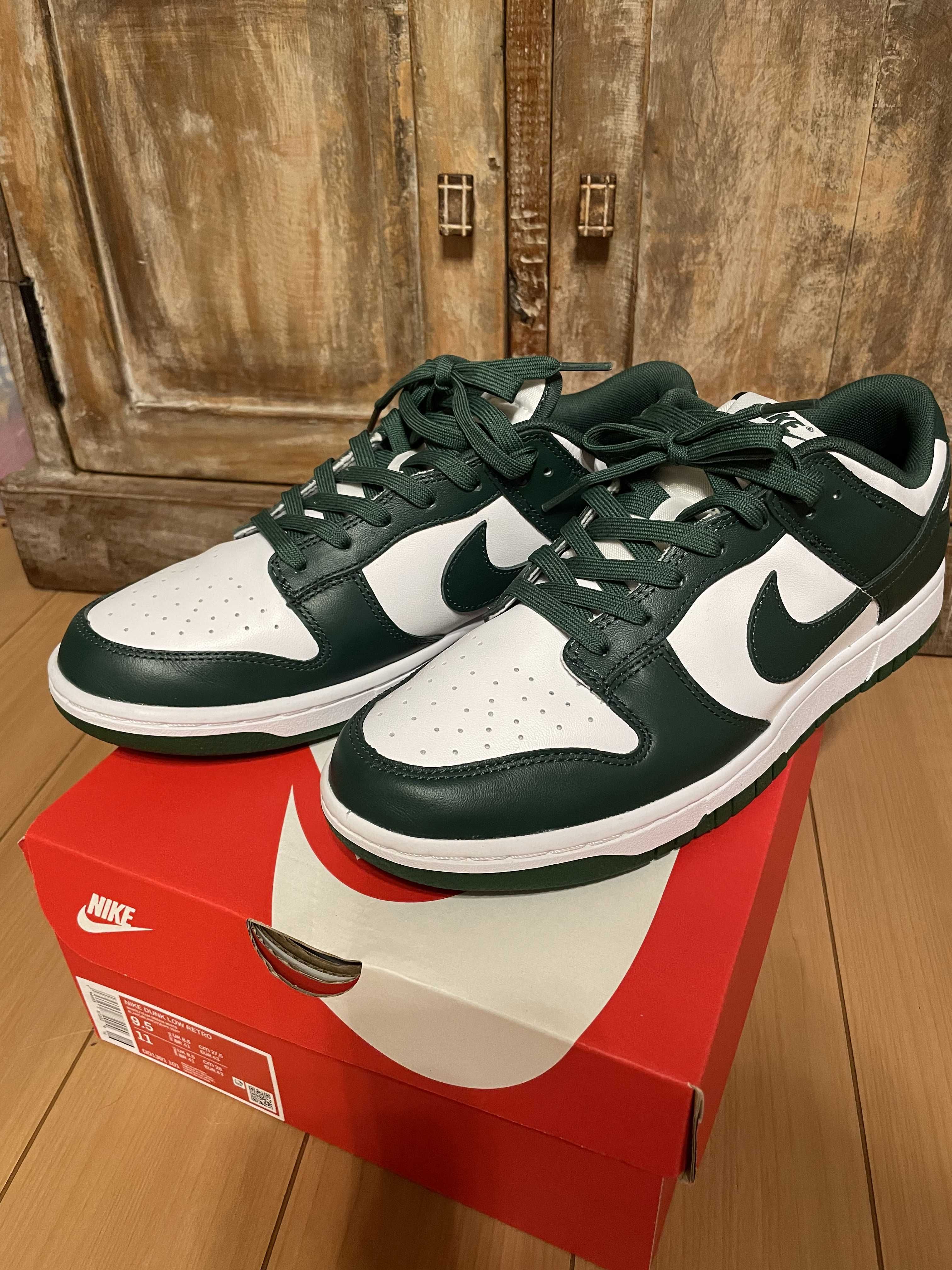 Nike Dunk Low Retro "Varsity Green/Team Green"