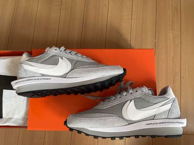 Fragment × sacai × Nike LD Waffle "Light Smoke Grey"