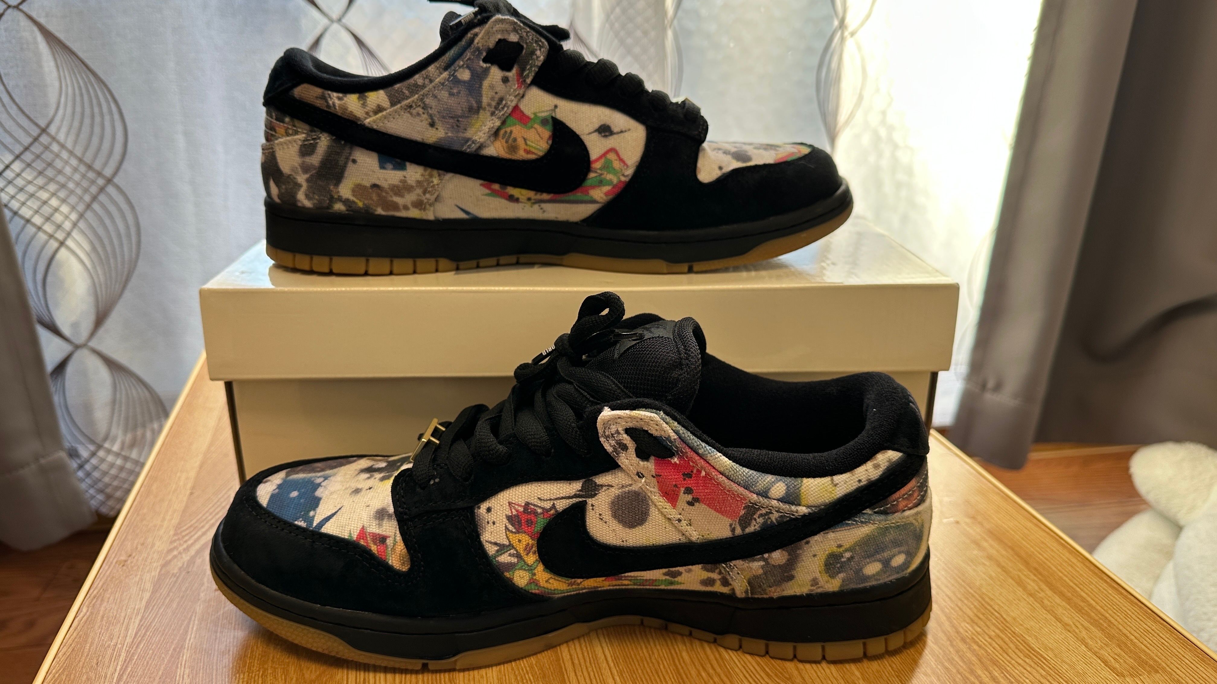 Supreme × Nike SB Dunk Low "Rammellzee"