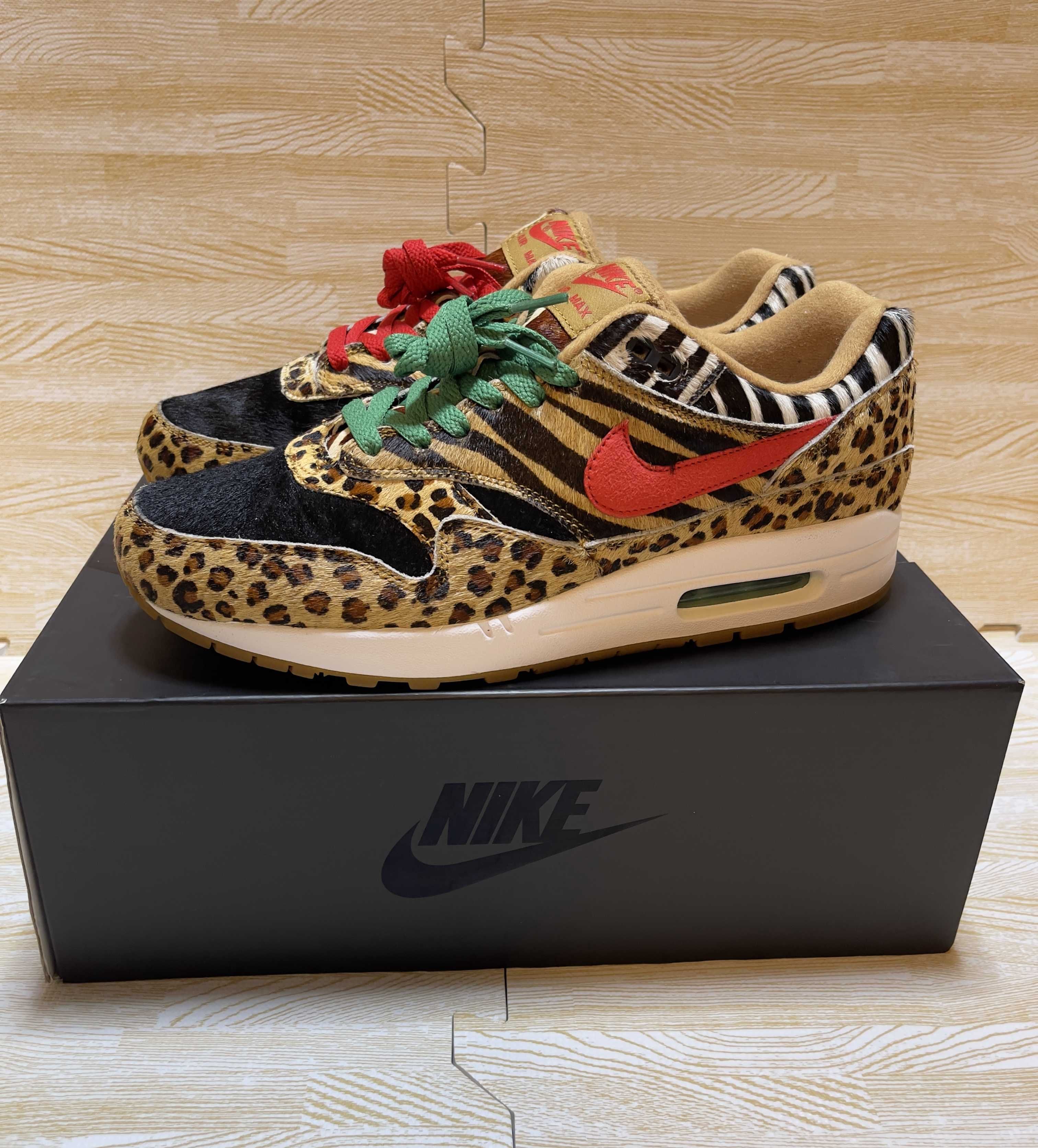 atmos × Nike Air Max 1 DLX "Animal Pack/Safari"