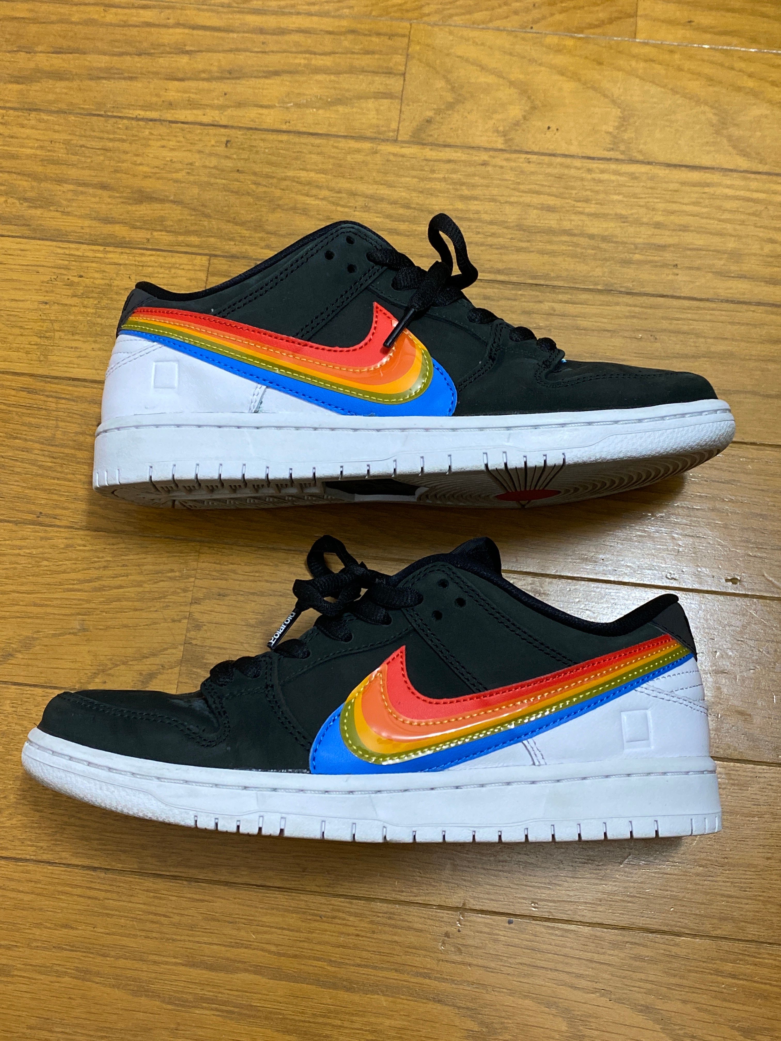 Polaroid × Nike SB Dunk Low Pro QS "Black/White"