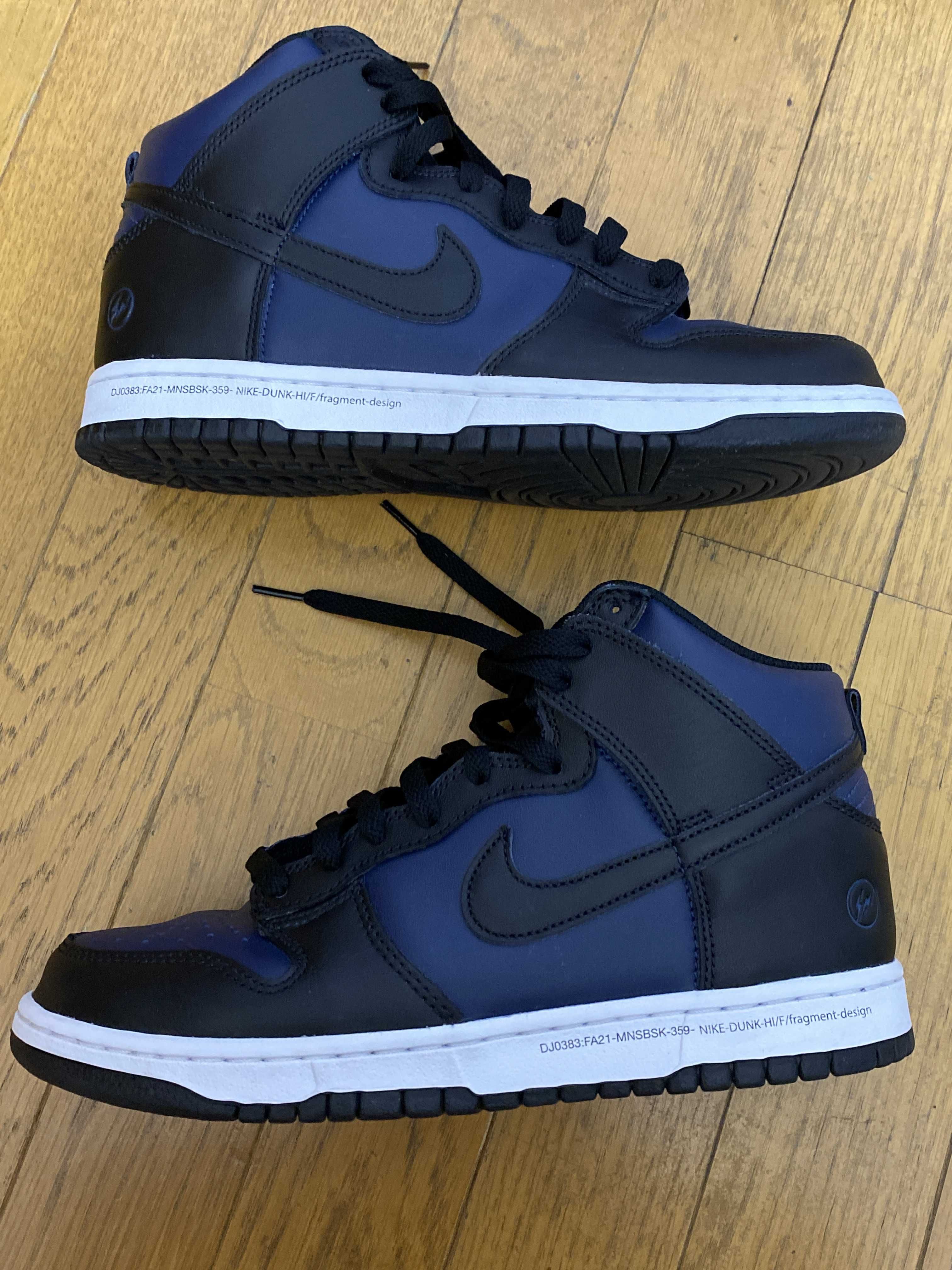 Fragment × Nike Dunk High "Tokyo"