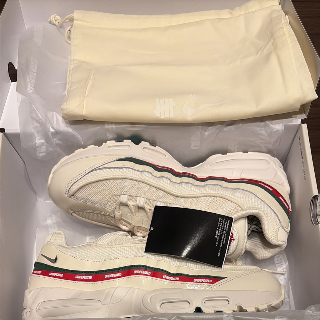アンディフィーテッド × ナイキ エアマックス95 SP "セイル"