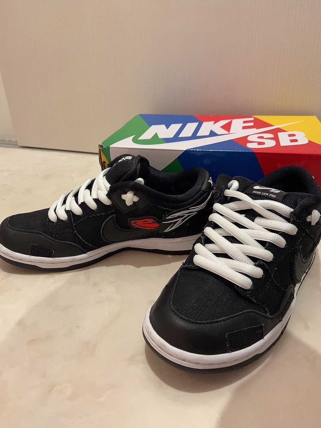 Wasted Youth × Nike SB Dunk Low "Black Denim" / VERDY