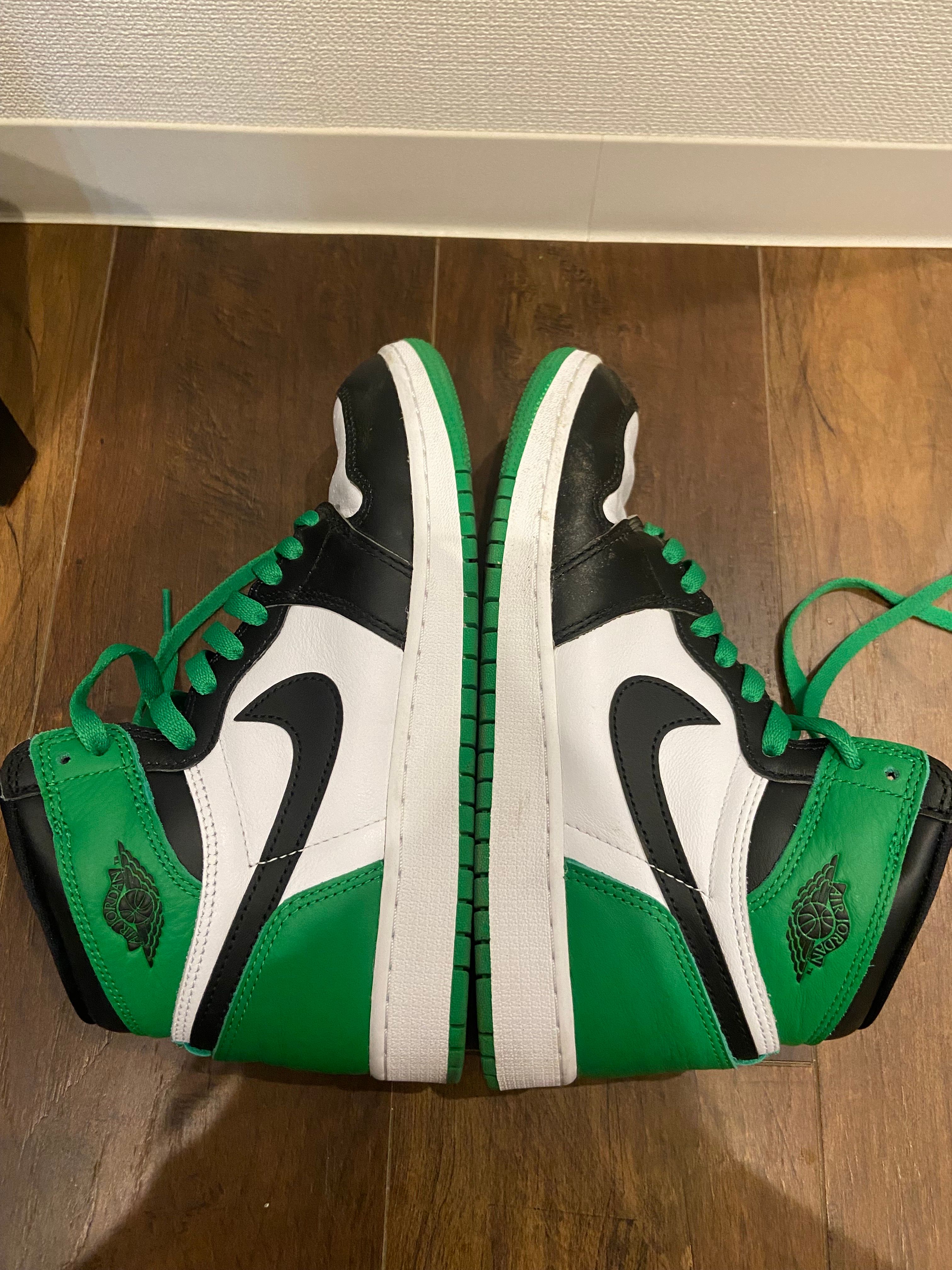 Nike GS Air Jordan 1 Retro High OG "Celtics/Black and Lucky Green" (2023)