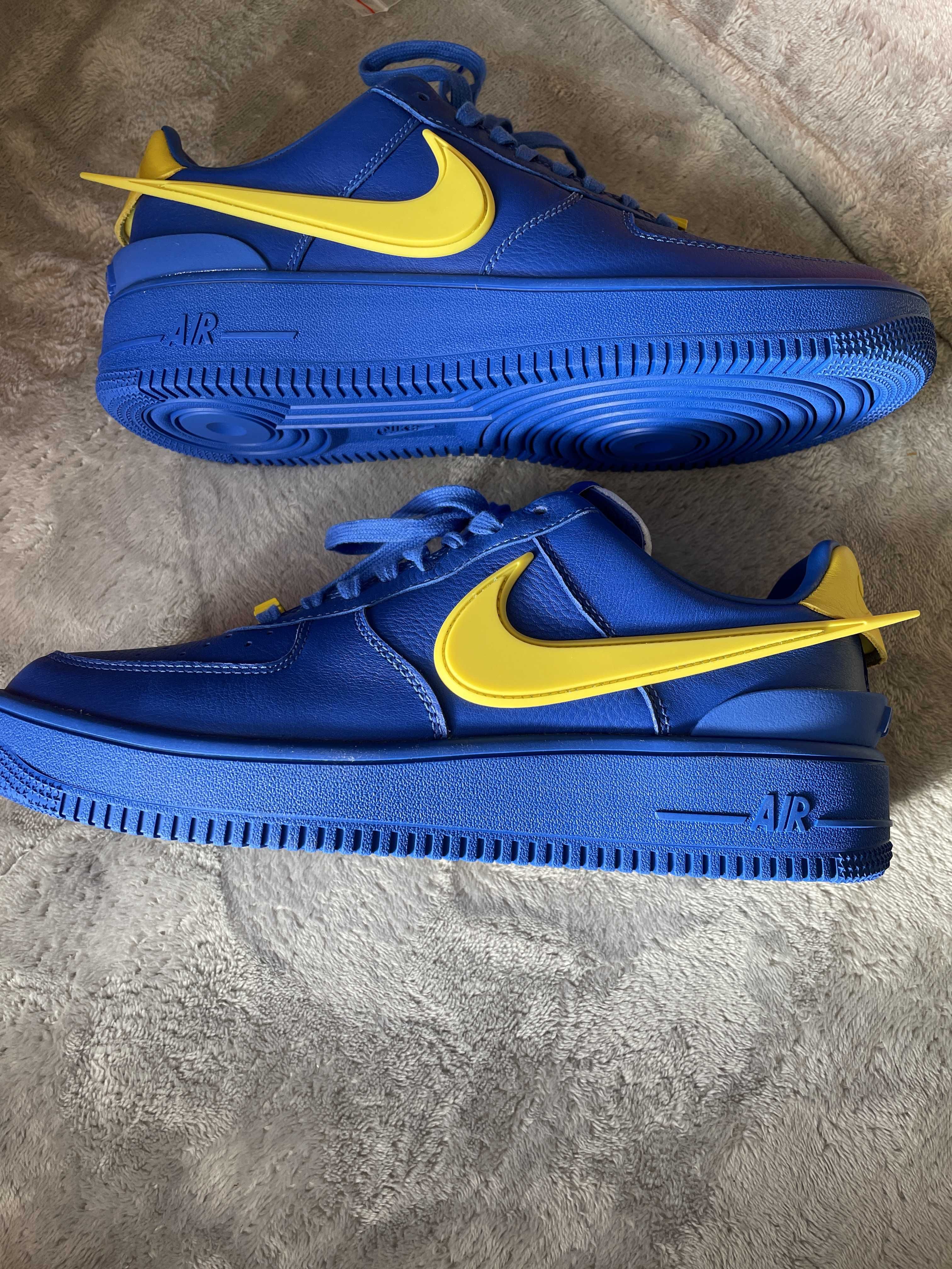 AMBUSH × Nike Air Force 1 Low "Game Royal and Vivid Sulfur"