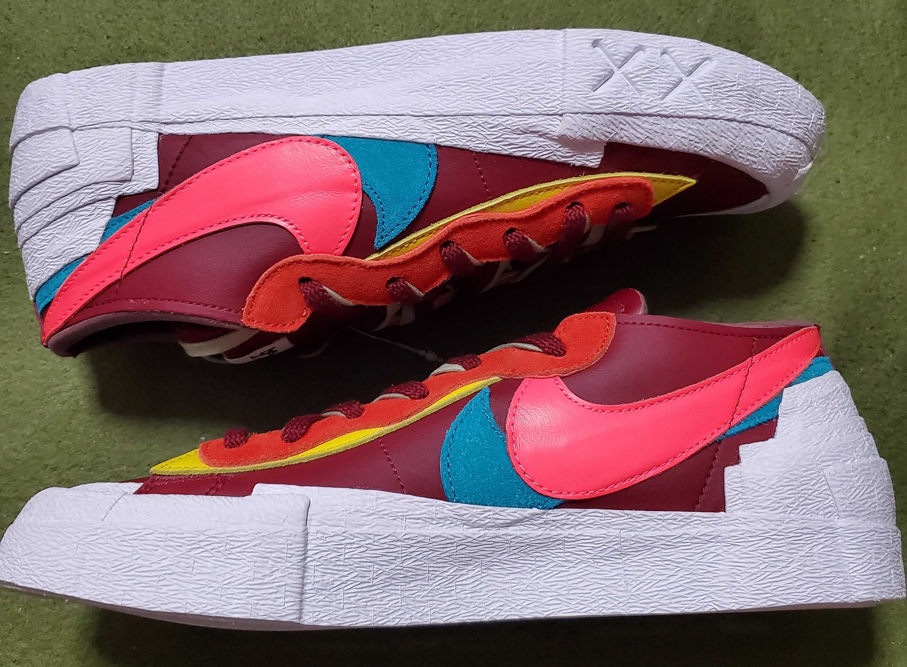 KAWS × sacai × Nike Blazer Low "Team Red"