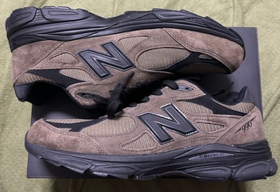 JJJJound × New Balance 990V3 "Slate Black"