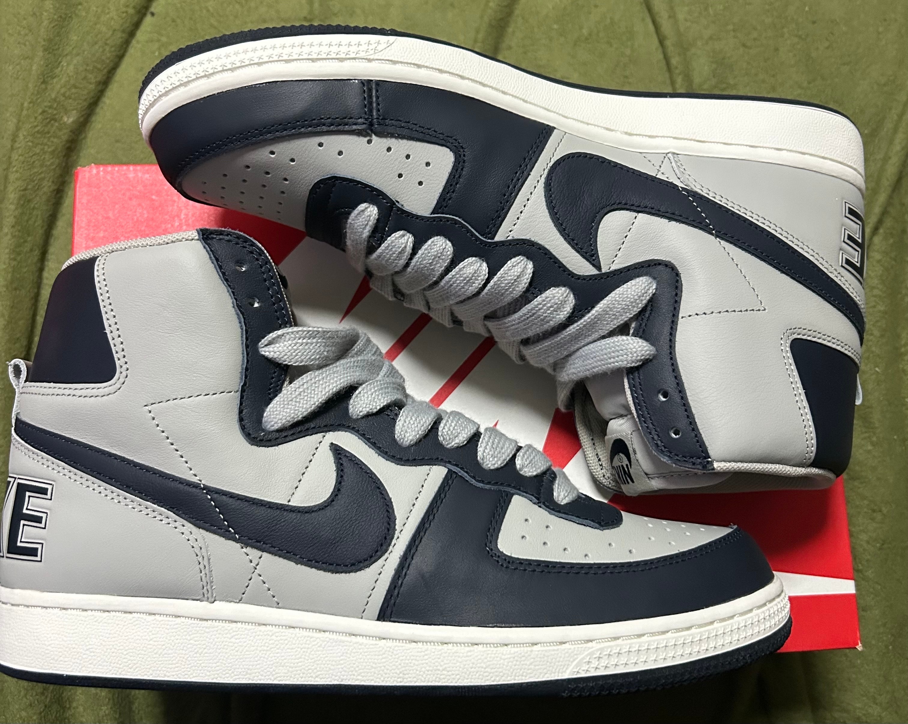 ナイキ ターミネーター ハイ "ジョージタウン/グラニット アンド ダーク オブシディアン"(2022)