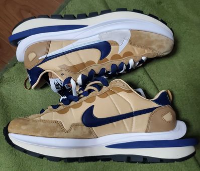 Sacai × Nike Vapor Waffle "Sesame And Blue Void"