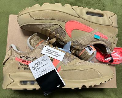 Off-White × Nike Air Max 90 "Desert Ore"