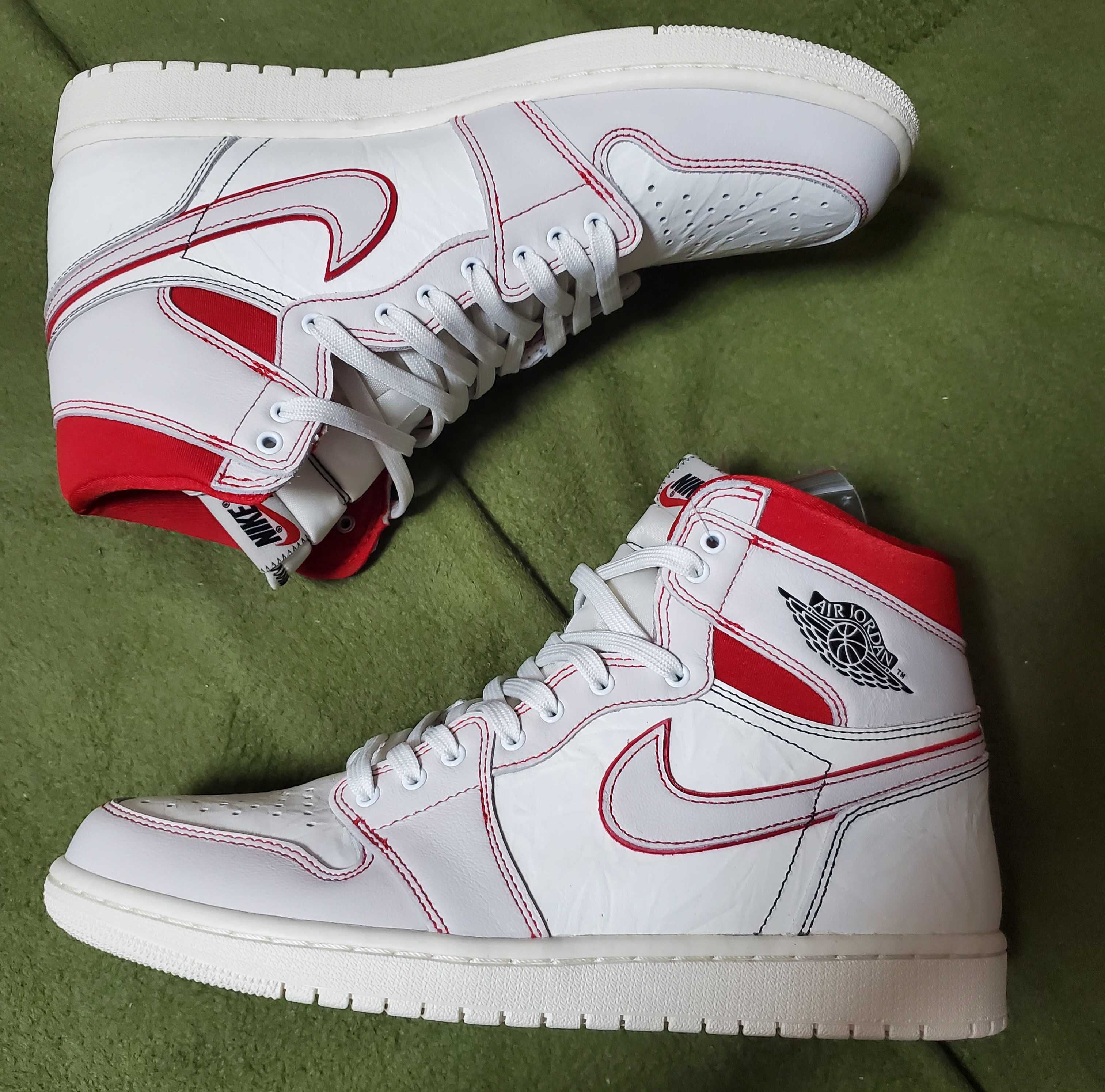 Nike Air Jordan 1 Retro High OG "Sail/University Red"     