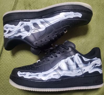 Nike Air Force 1 Low "Black Skeleton"