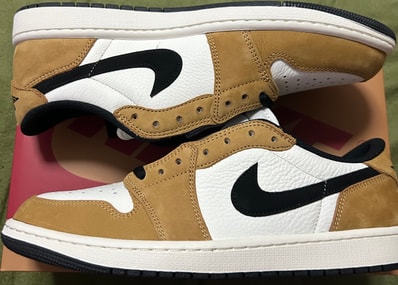 Nike Air Jordan 1 Low OG "Rookie of the Year/Sail and Golden Harvest"