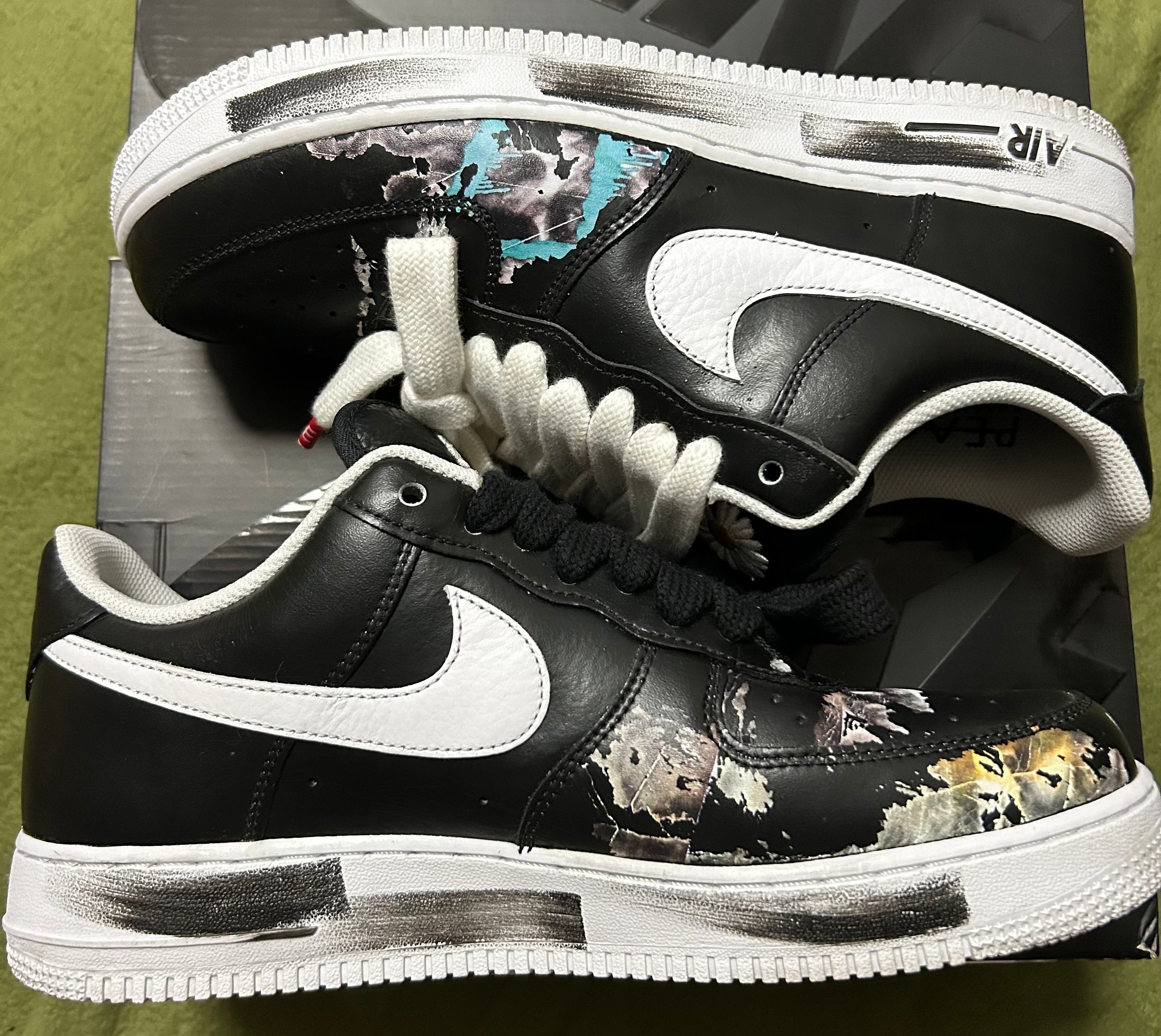 PEACEMINUSONE × Nike Air Force 1 Low Para Noise "Black" / G-DRAGON