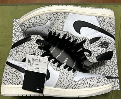 Nike Air Jordan 1 High OG "White Cement/Safari"