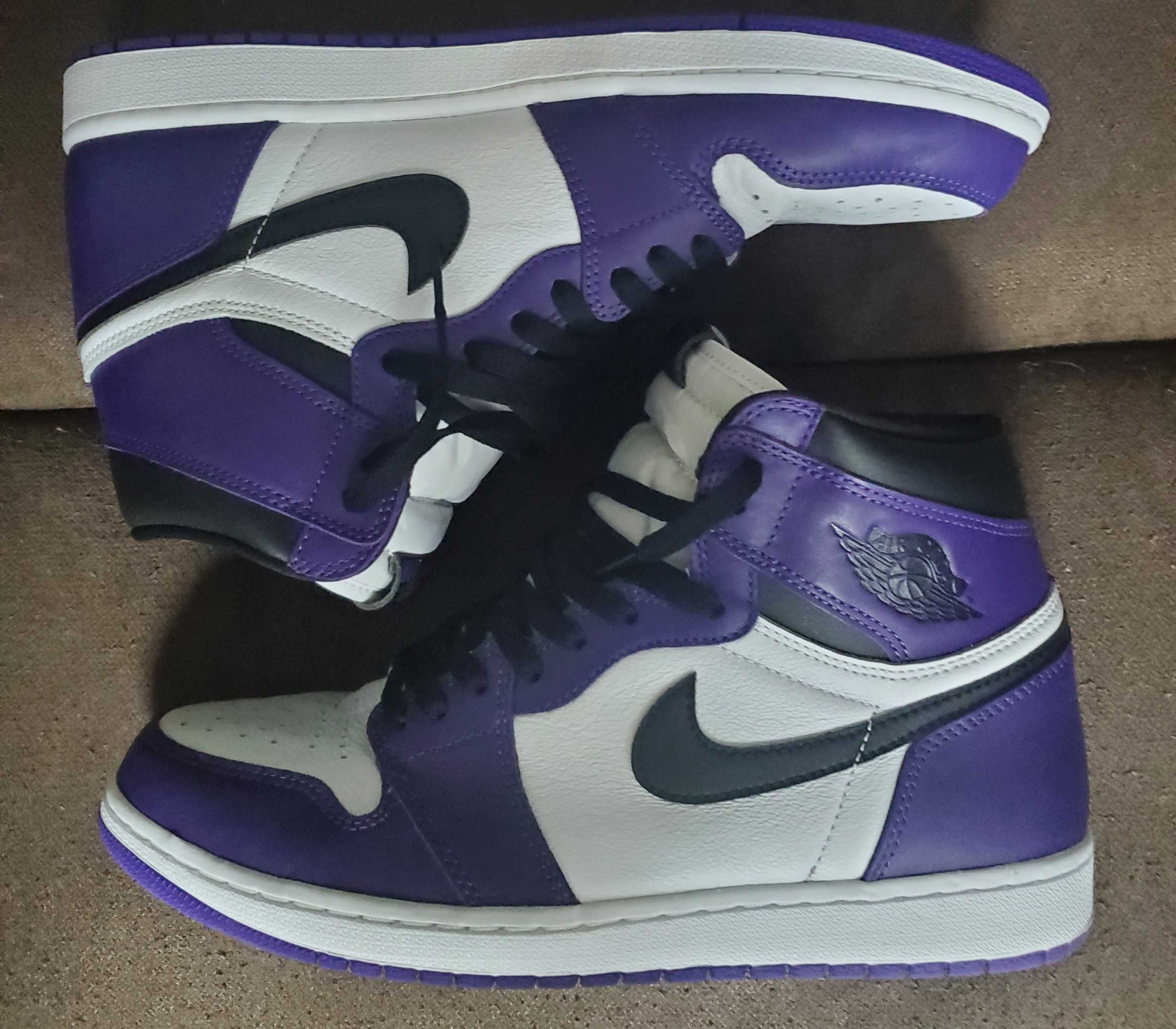 Nike Air Jordan 1 Retro High OG "Court Purple White/Black" (2020)