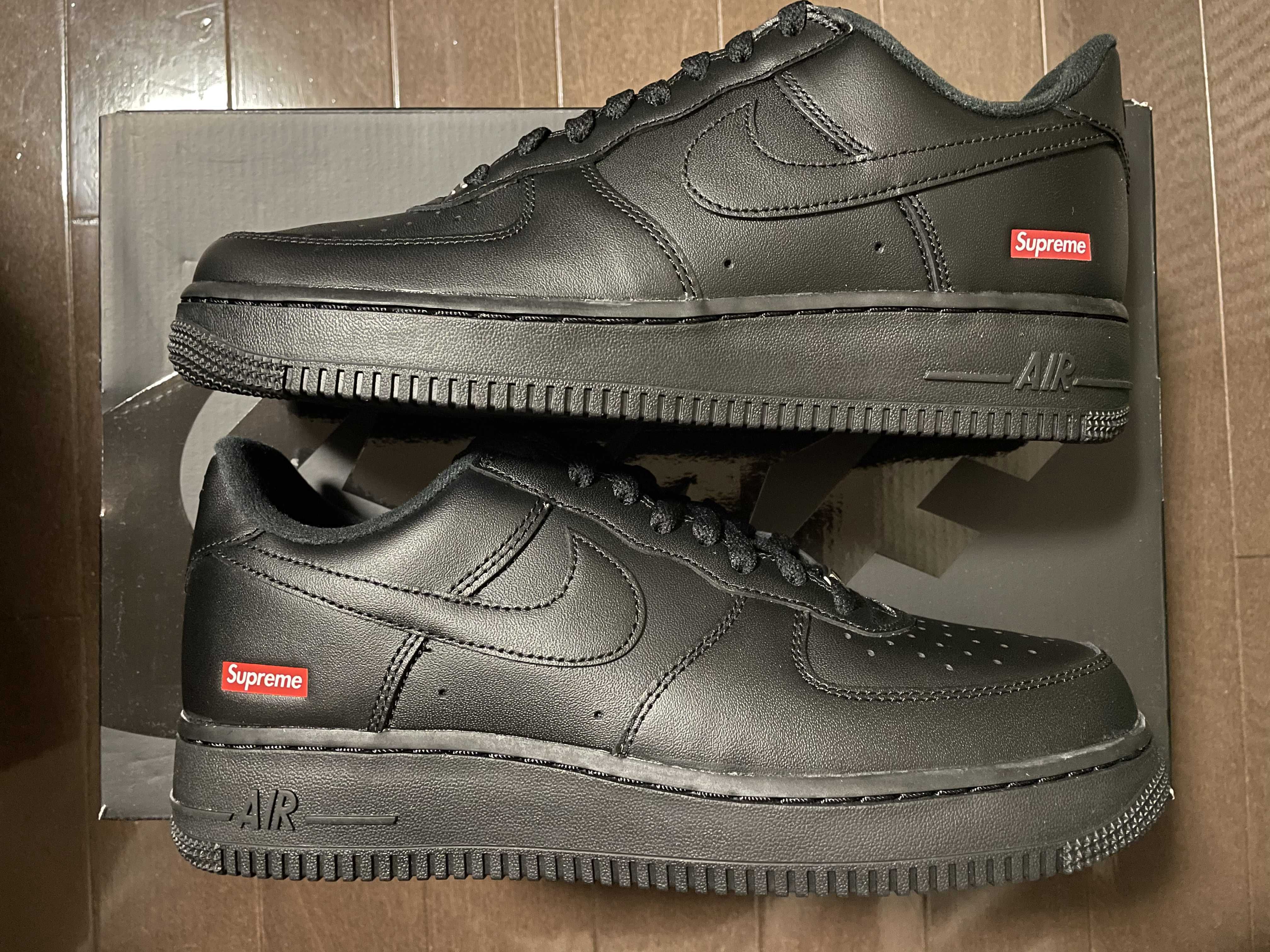 Supreme × Nike Air Force 1 Low "Black"