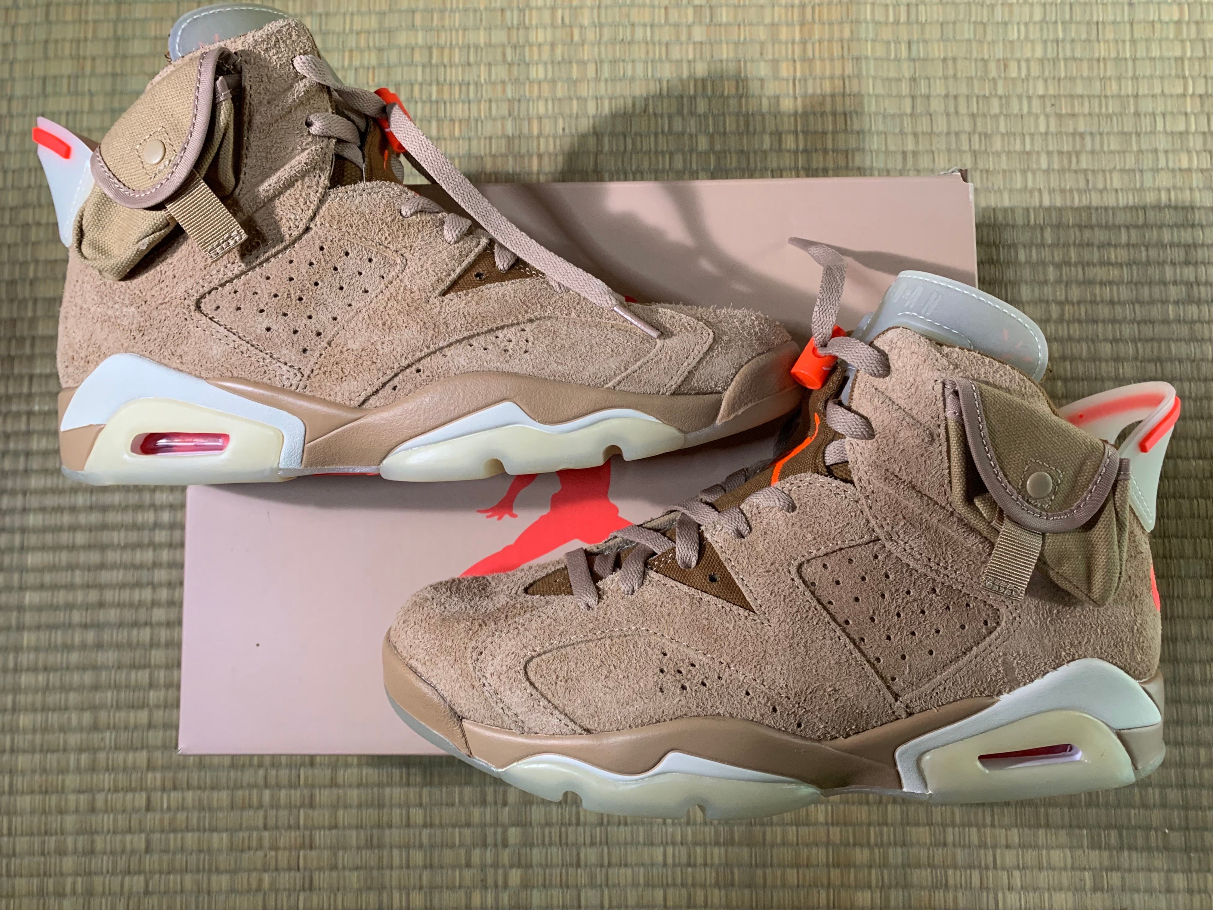 Travis Scott × Nike Air Jordan 6 "British Khaki"