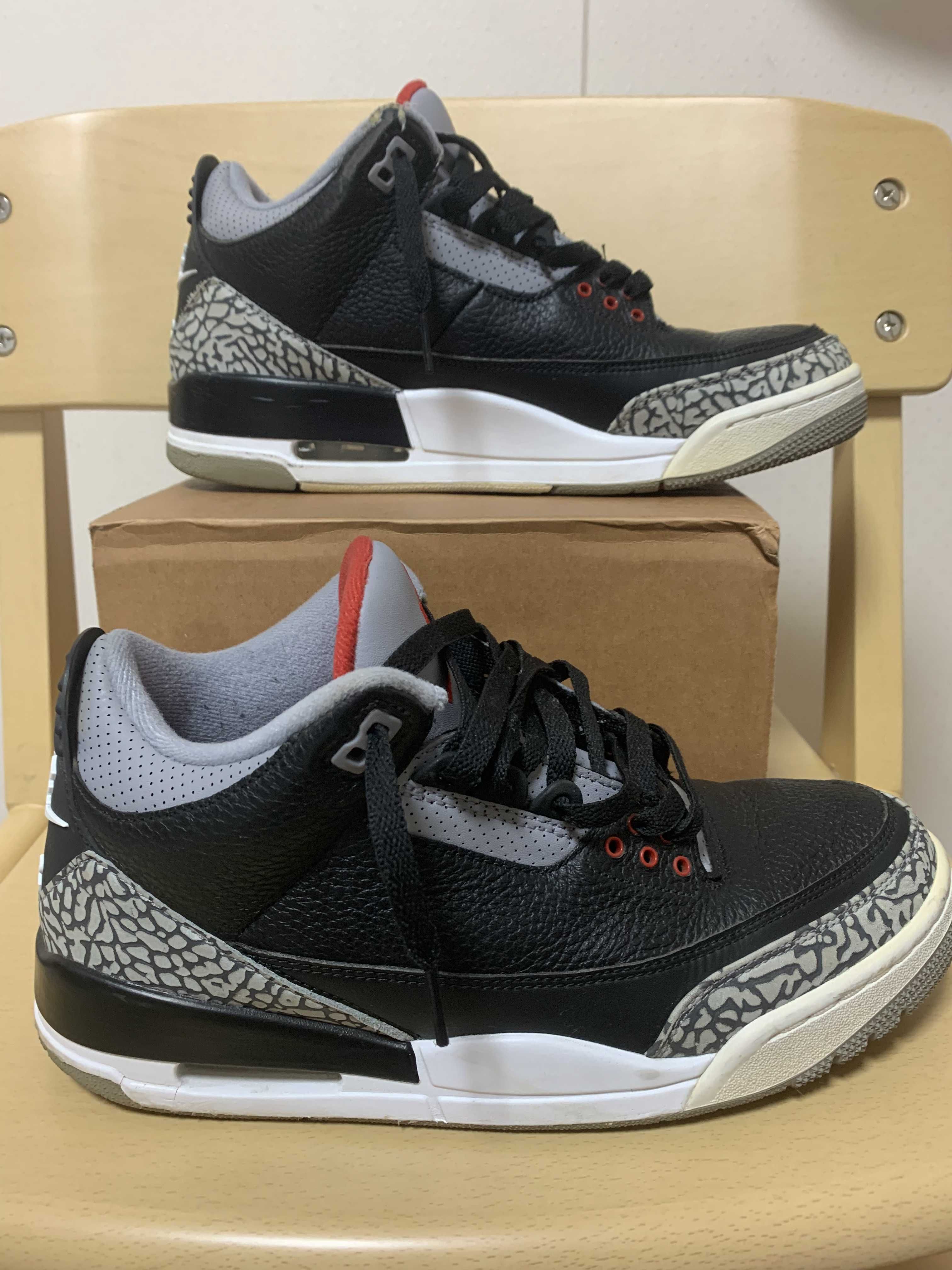 Nike Air Jordan 3 Retro OG "Black Cement" (2018)
