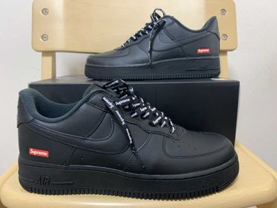 Supreme × Nike Air Force 1 Low "Black"