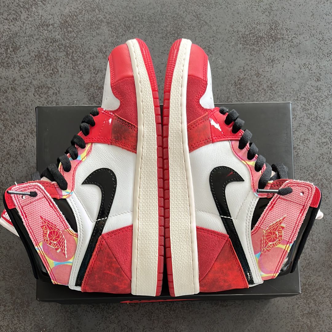 Spider-Man × Nike GS Air Jordan 1 High OG SP "Next Chapter/Spider-Man:Across the Spider-Verse"