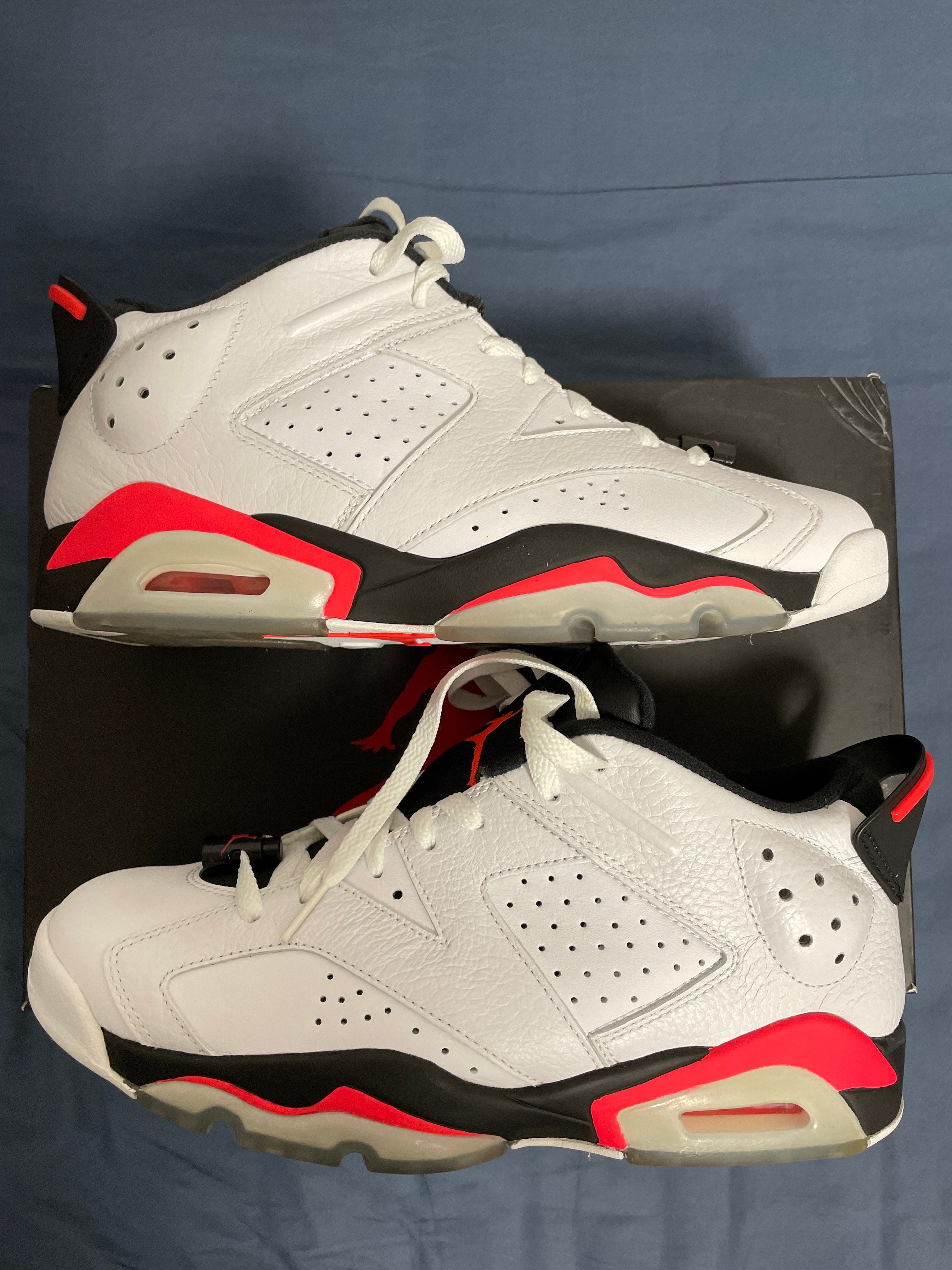 Nike Air Jordan 6 Low "Infrared/White"