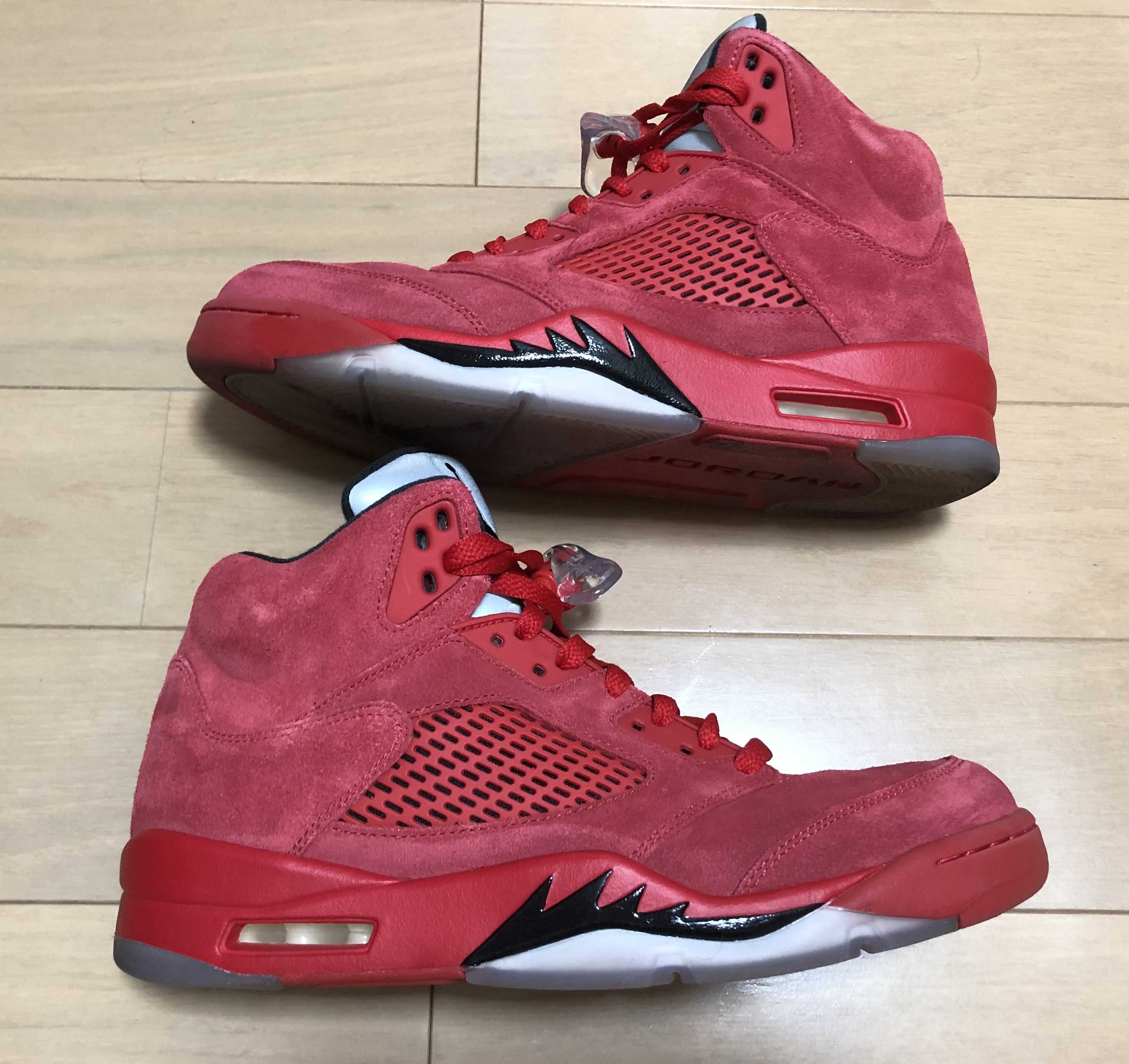 Nike Air Jordan 5 Ratro "Red Suede"