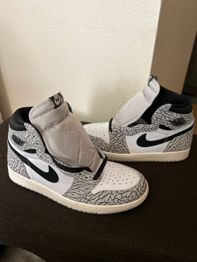 Nike Air Jordan 1 High OG "White Cement/Safari"