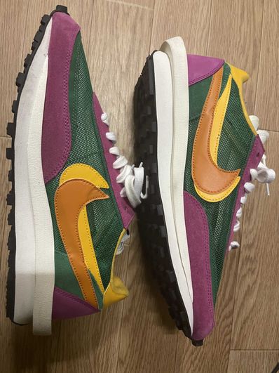 sacai × NIKE LDV WAFFLE "PINE GREEN"