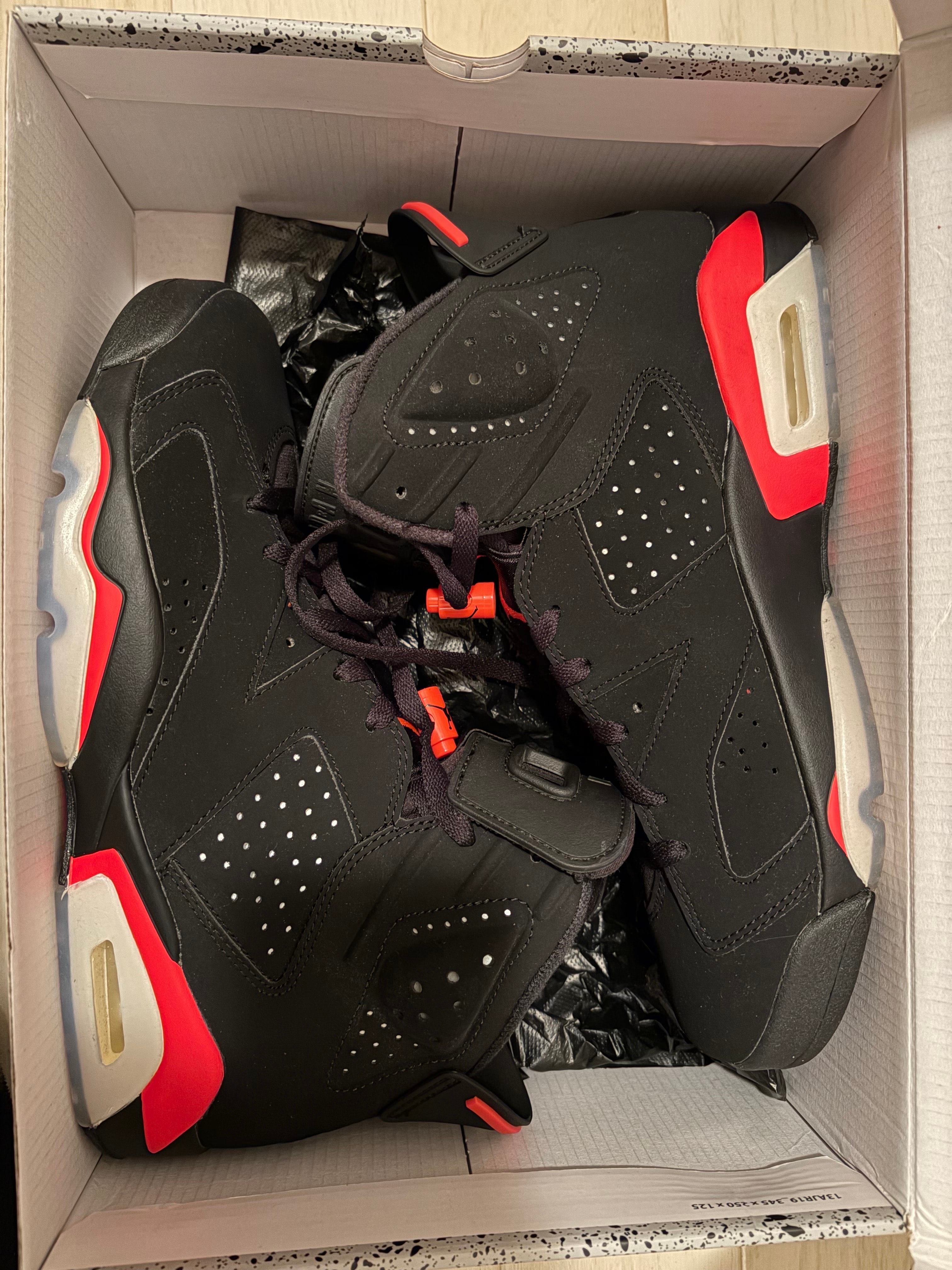Nike Air Jordan 6 Retro OG "Black/Infrared"