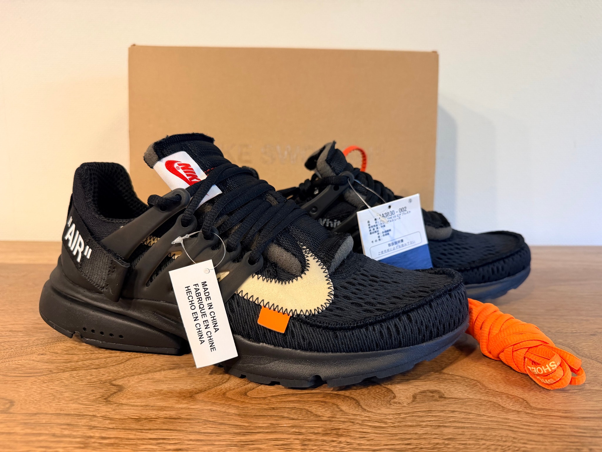 Off-White × Nike Air Presto "Black"