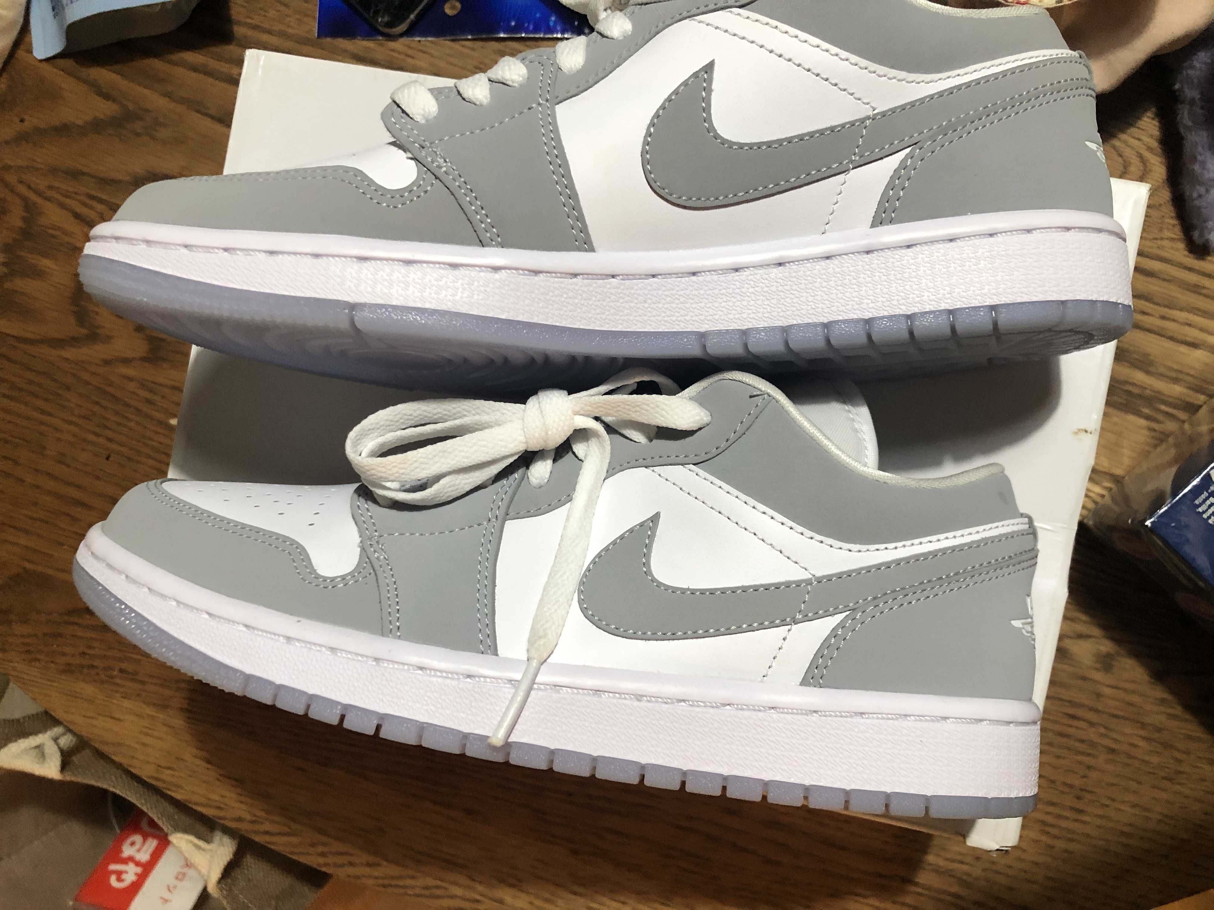 Nike Women's Air Jordan 1 Low "Wolf Grey"