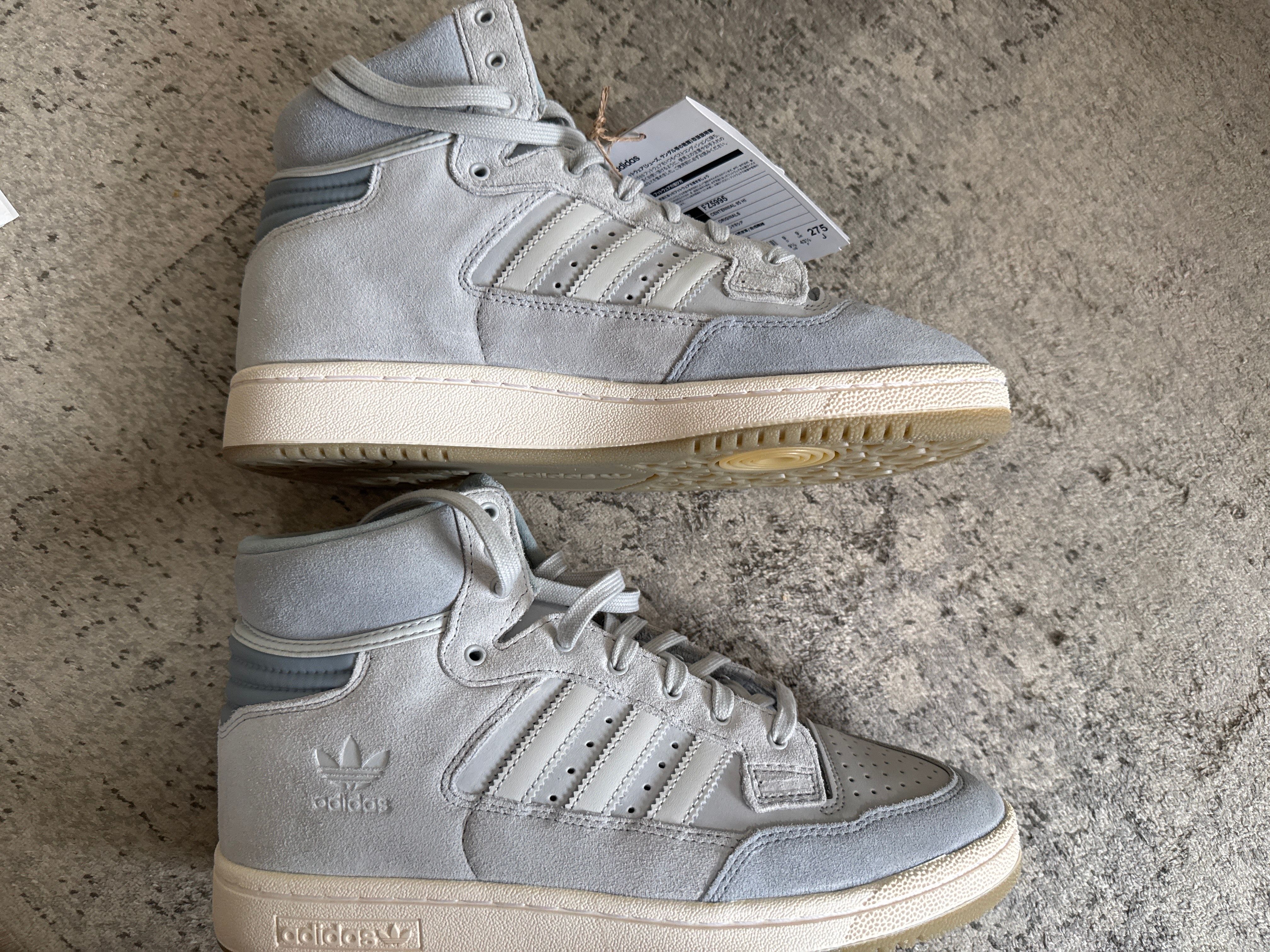 アディダスオリジナルス センテニアル85 ハイ "クリアグレー"