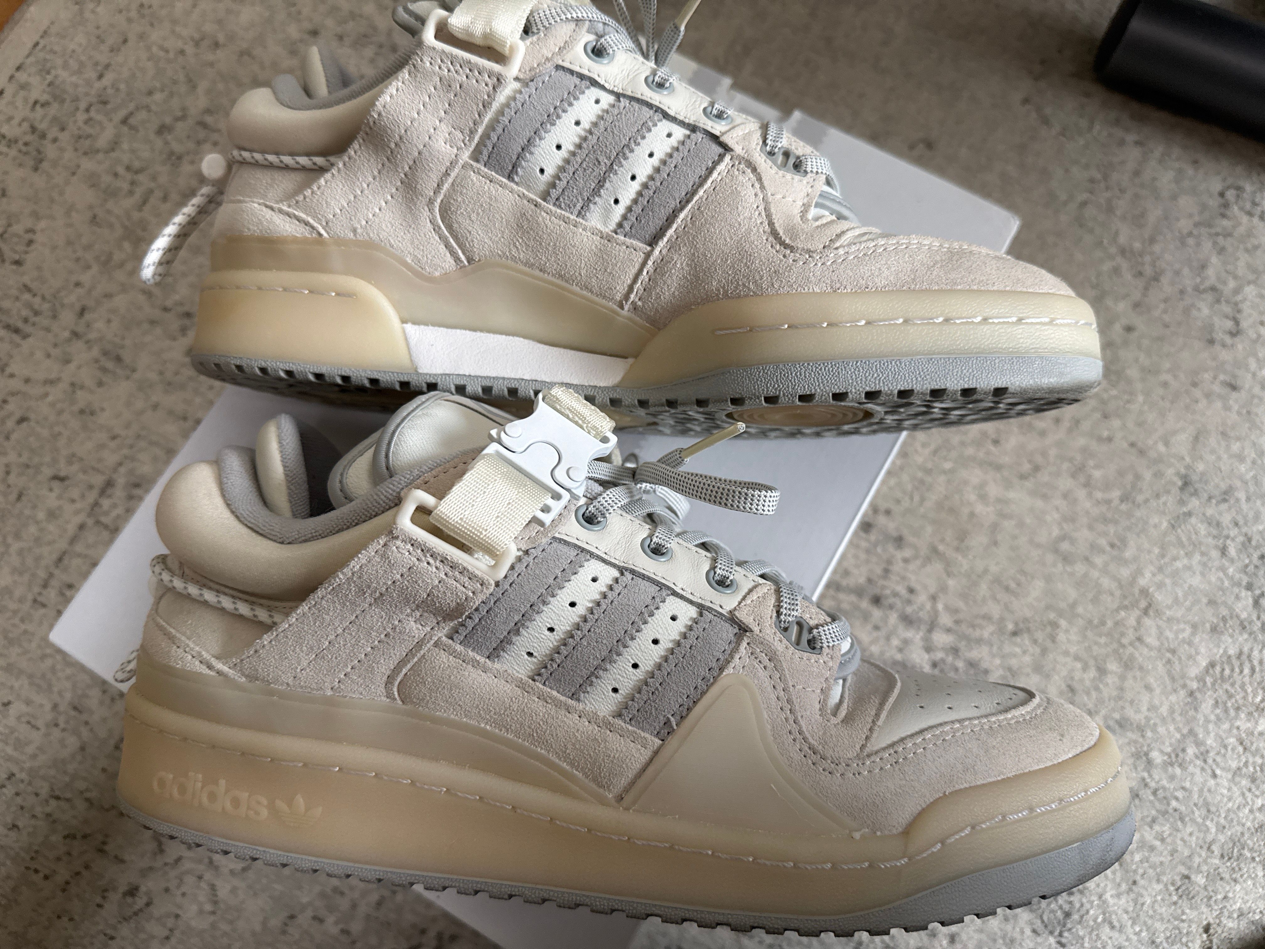 Bad Bunny × adidas Forum Low "White Bunny"