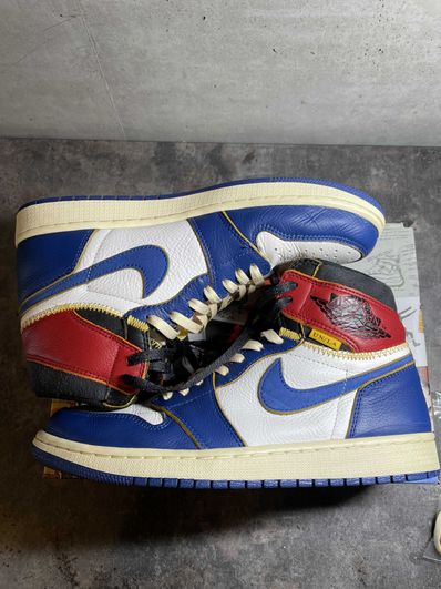 Union × Nike Air Jordan 1 Retro High OG NRG "Storm Blue/Varsity Red"