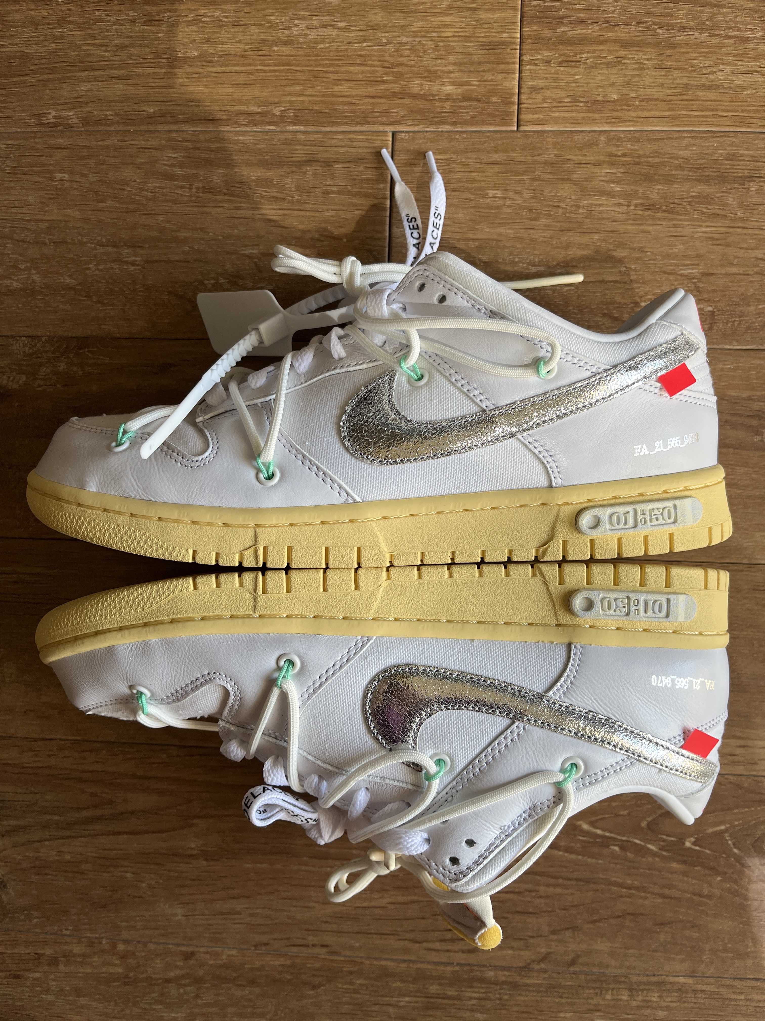Off-White × Nike Dunk Low 1 of 50 "Lot.1"