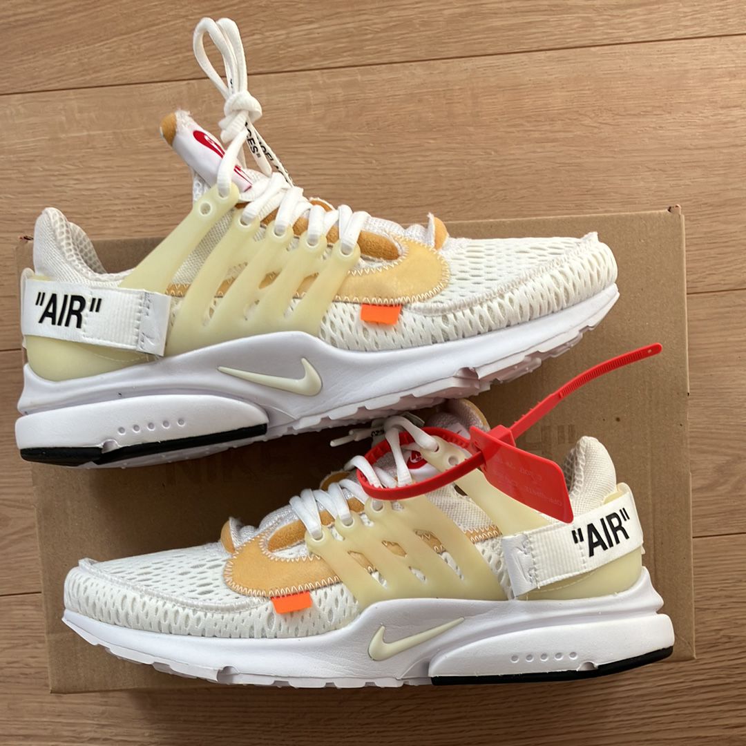 Off-White × Nike Air Presto "White/Black/Cone"
