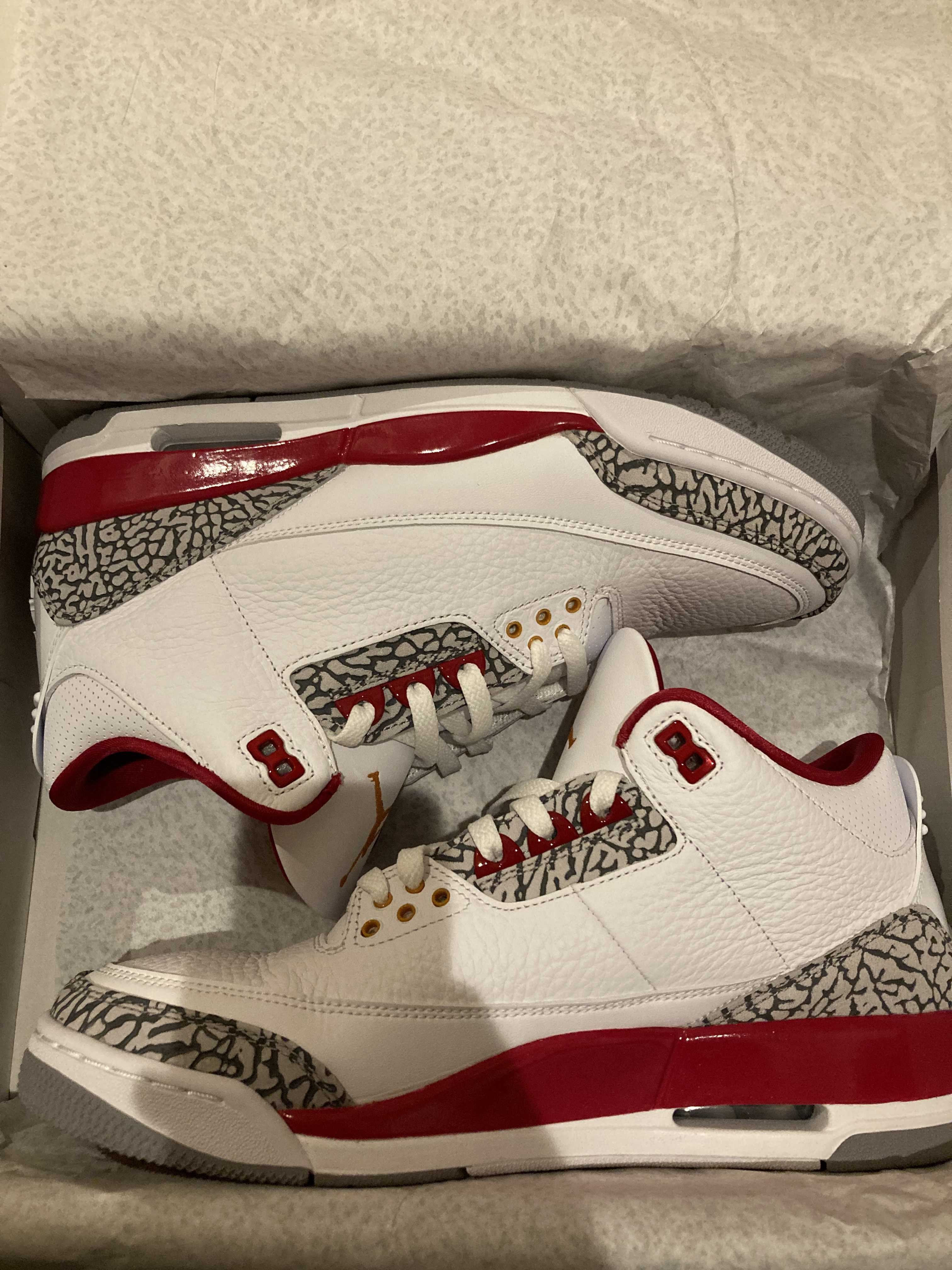 Nike Air Jordan 3 "Cardinal Red"