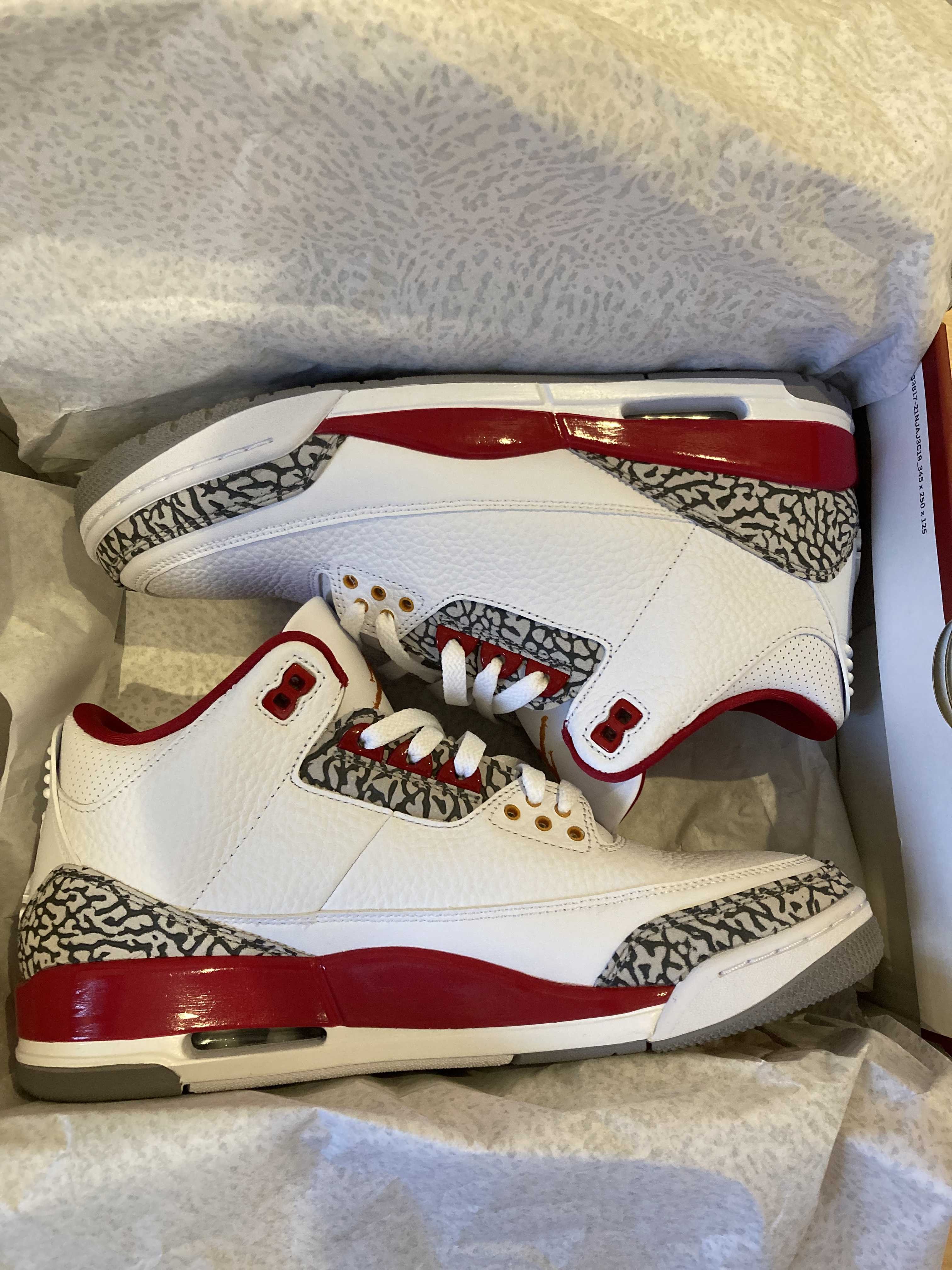 Nike Air Jordan 3 "Cardinal Red"