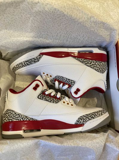 Nike Air Jordan 3 "Cardinal Red"
